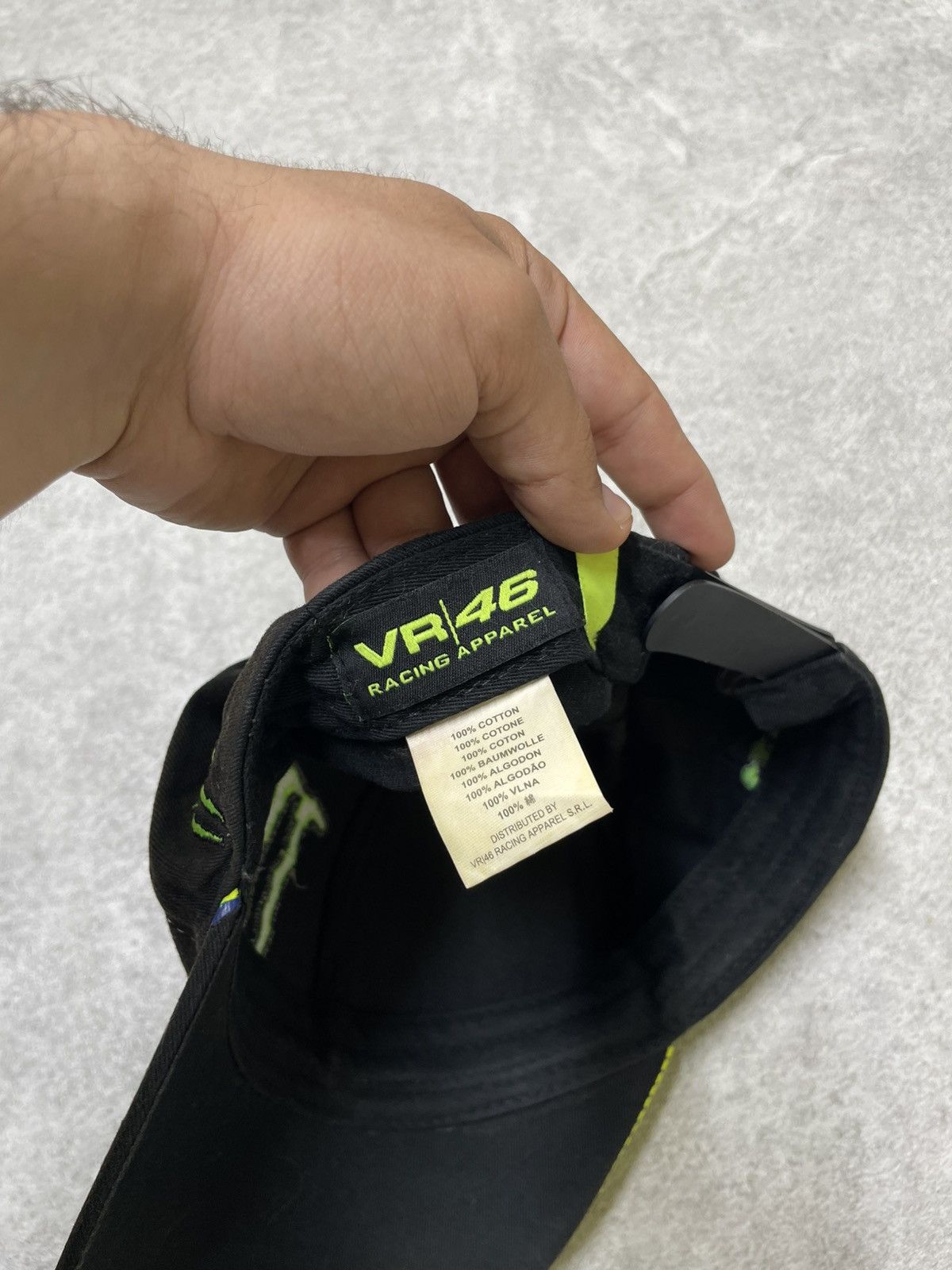 Chase Authentics × NASCAR VALENTINO ROSSI VR46 MONSTER DUAL MONZA RALLY Adults Cap Size ONE SIZE - 6 Thumbnail