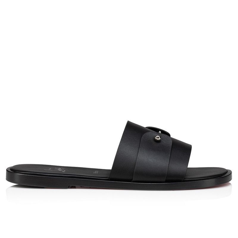 Christian Louboutin os11x0126 Chambelimules in Black Size US 11 / IT 41 - 2 Thumbnail