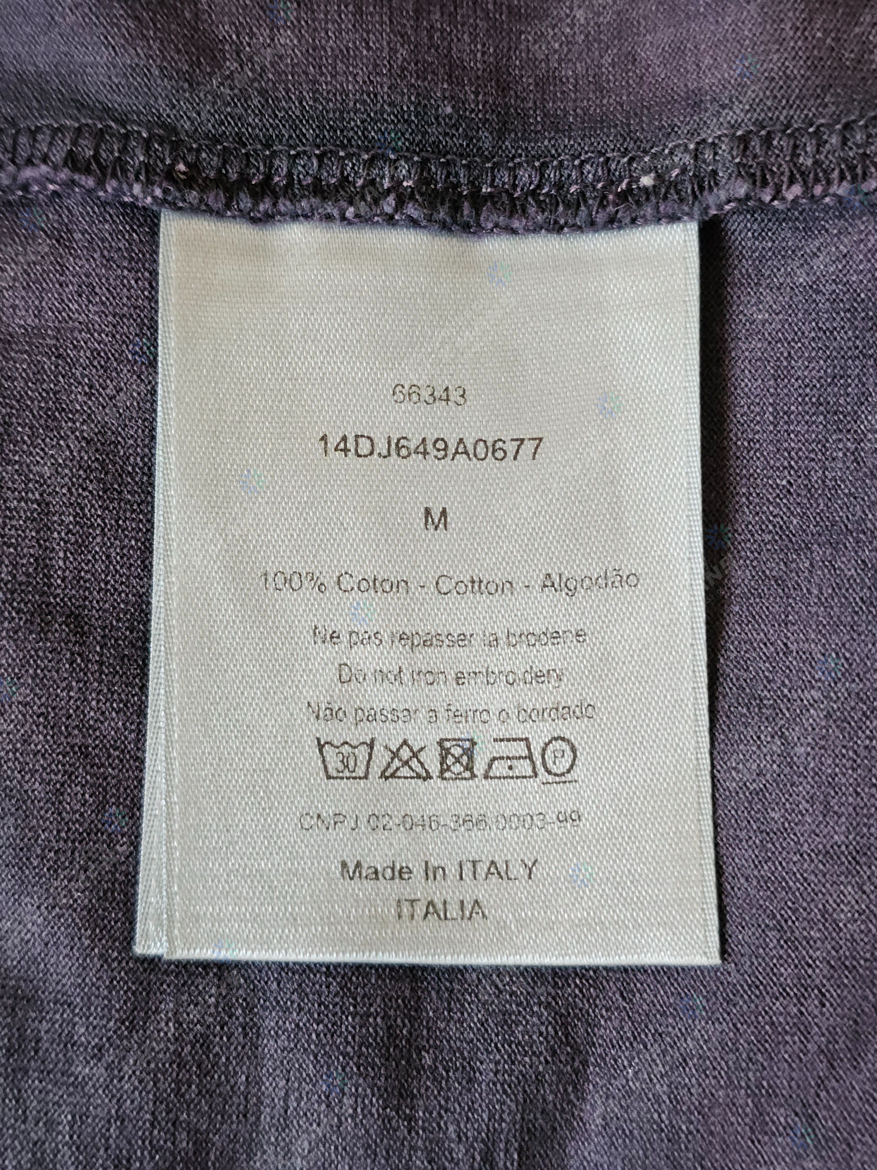 Dior Dior x Peter Doig Mauve Lion Embroidery Purple T-Shirt M Size US M / EU 48-50 / 2 - 7 Thumbnail