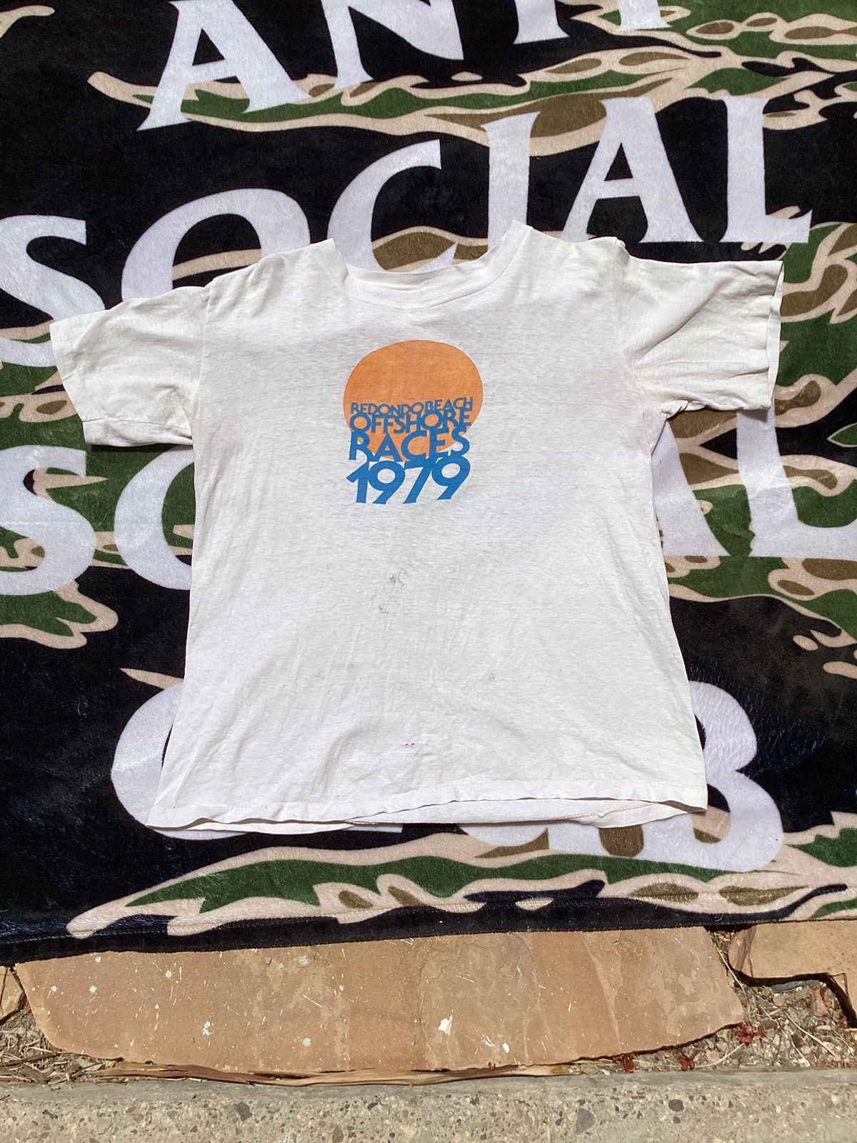 Other Vtg 1979 Redondo Beach Cali offshore races jetski Kawasaki T Size US M / EU 48-50 / 2 - 1 Thumbnail
