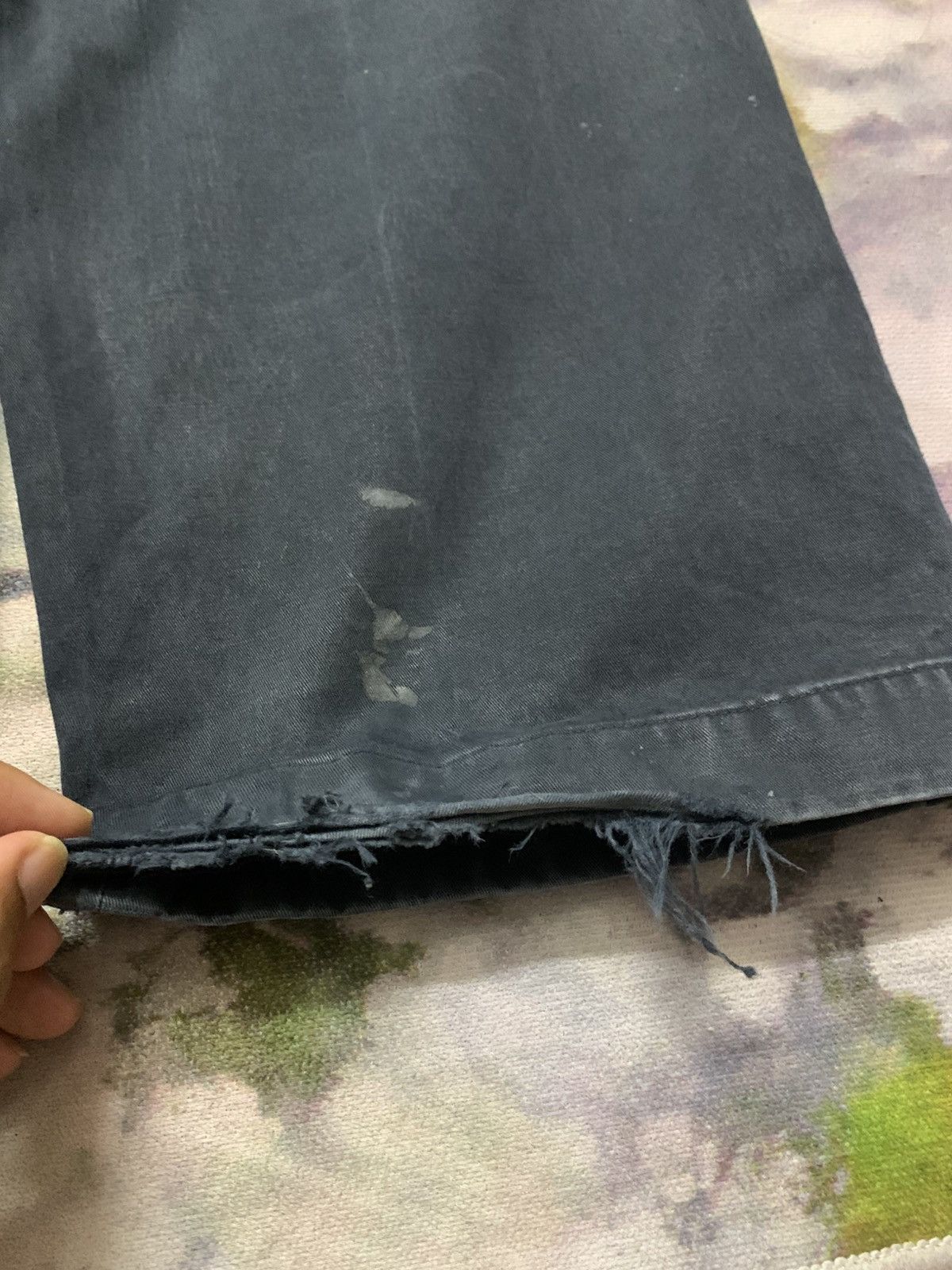 Acne Studios Acne Studios Wide Baggy Distress Dirty Pants Size US 32 / EU 48 - 17 Thumbnail