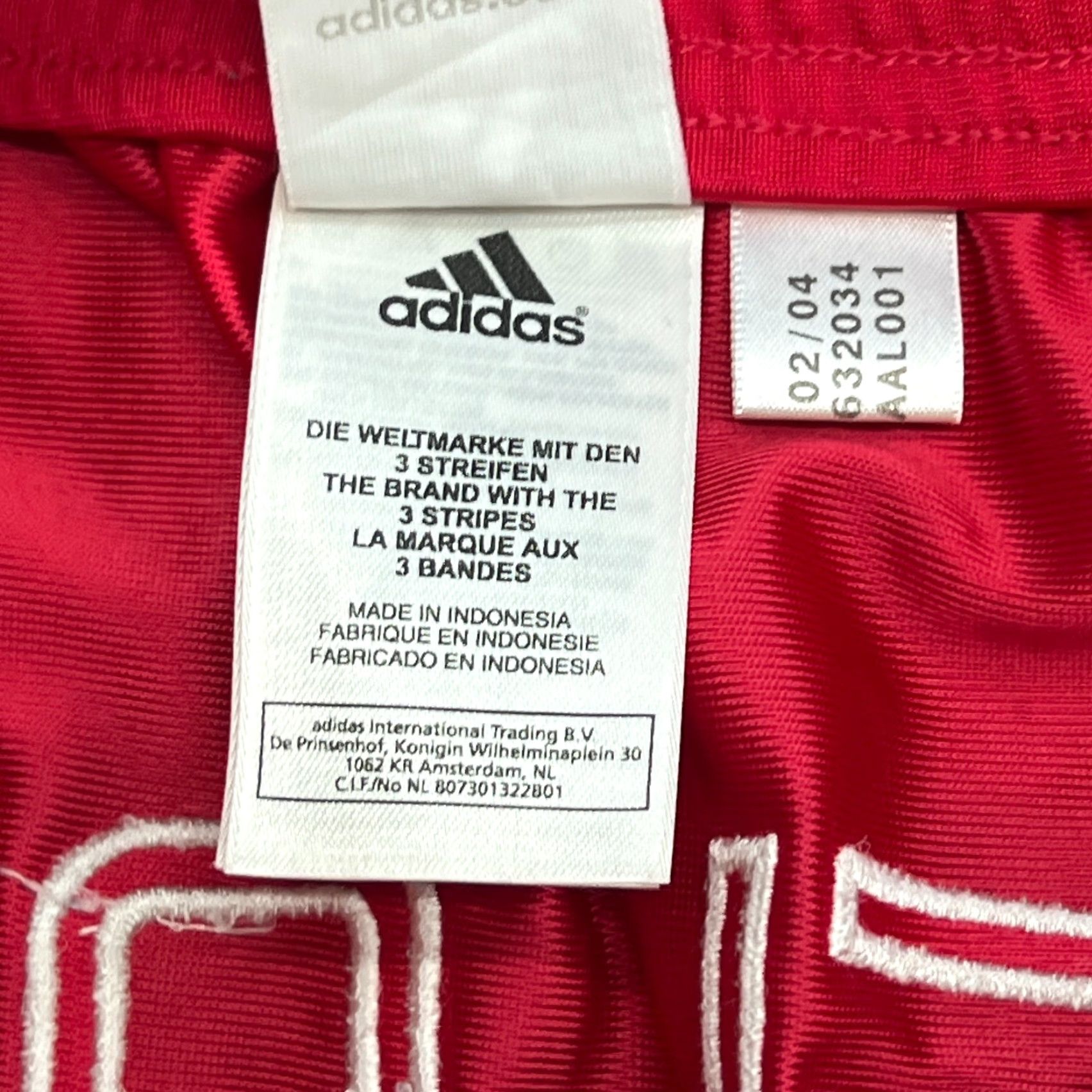 Adidas Adidas ENGLAND Womens Long Skirt Adidas Medium Red Tennis Track Field Shirt/Bottom? Size 40" / US 18 - 6 Thumbnail