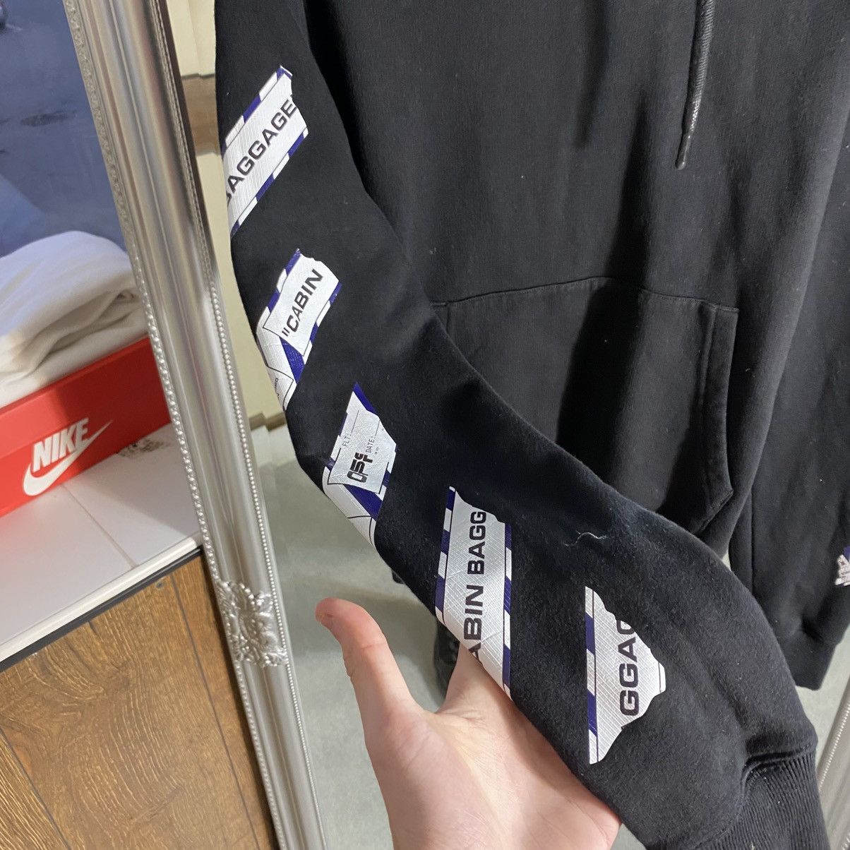 Off-White Offwhite Hoodie Big Logo Size US XXS / EU 40 - 4 Thumbnail