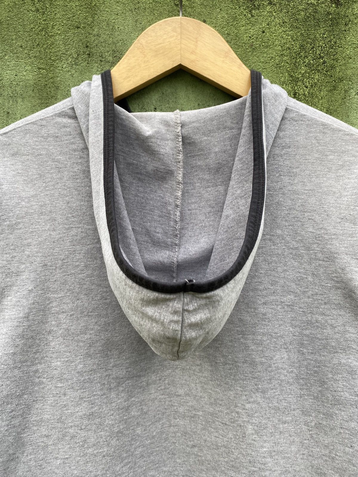 Japanese Brand Japanese Clean Aesthetic V-Neck Hoodie Essential Wear Style Size US L / EU 52-54 / 3 - 8 Thumbnail