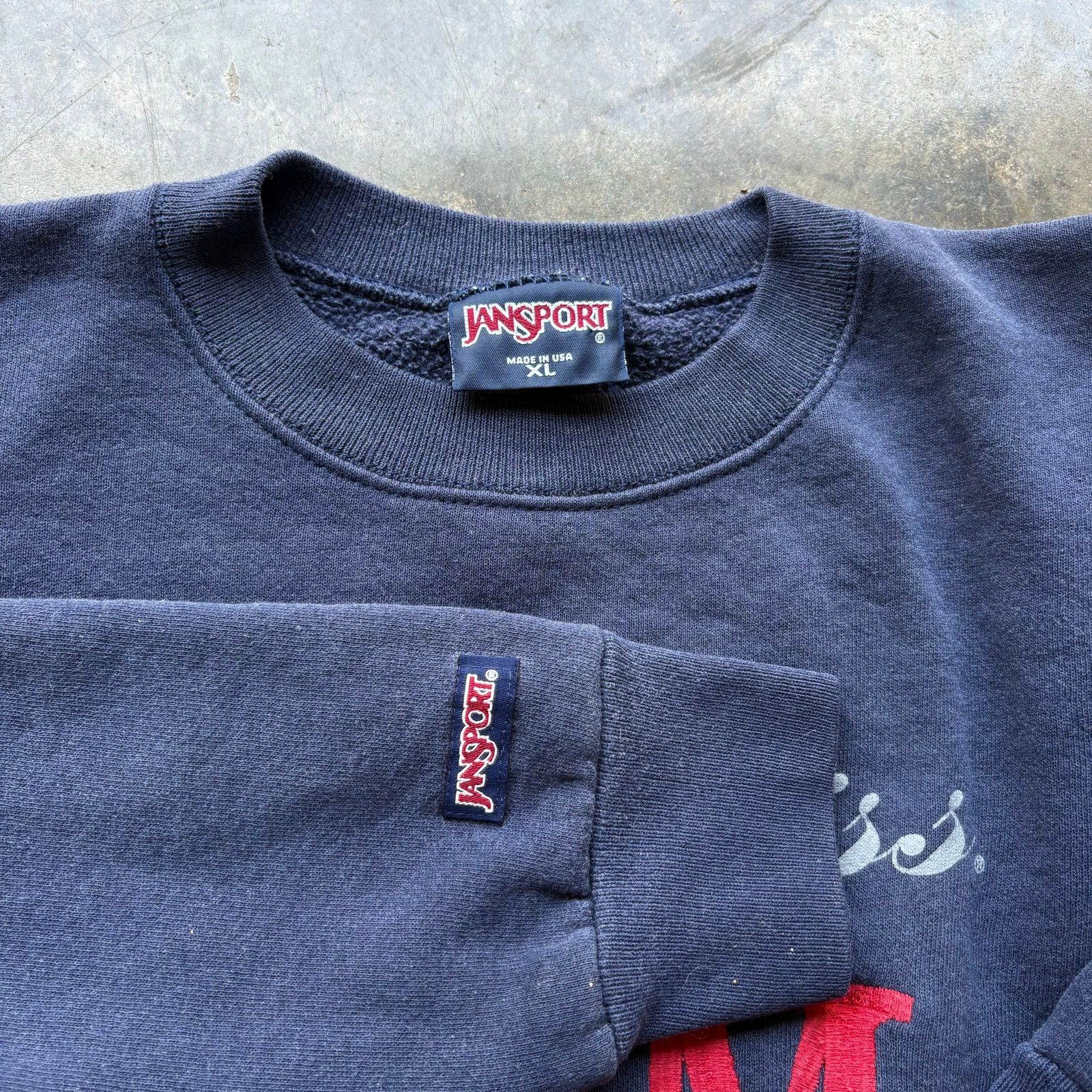 NCAA Vintage OLE MISS MOM 90s Sweatshirt Size XL / US 12-14 / IT 48-50 - 4 Thumbnail