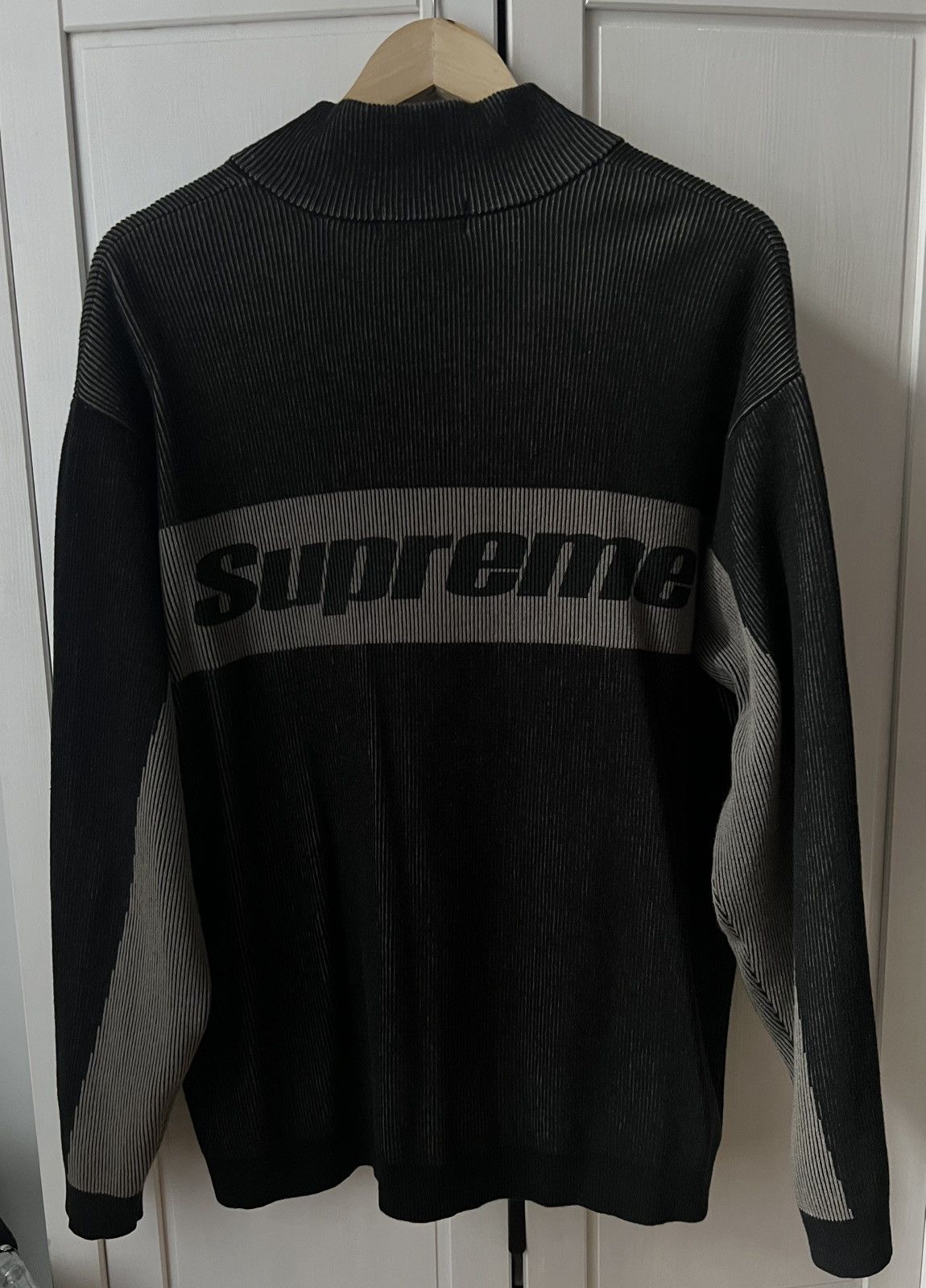 Supreme Supreme Argyle zip polo | Grailed