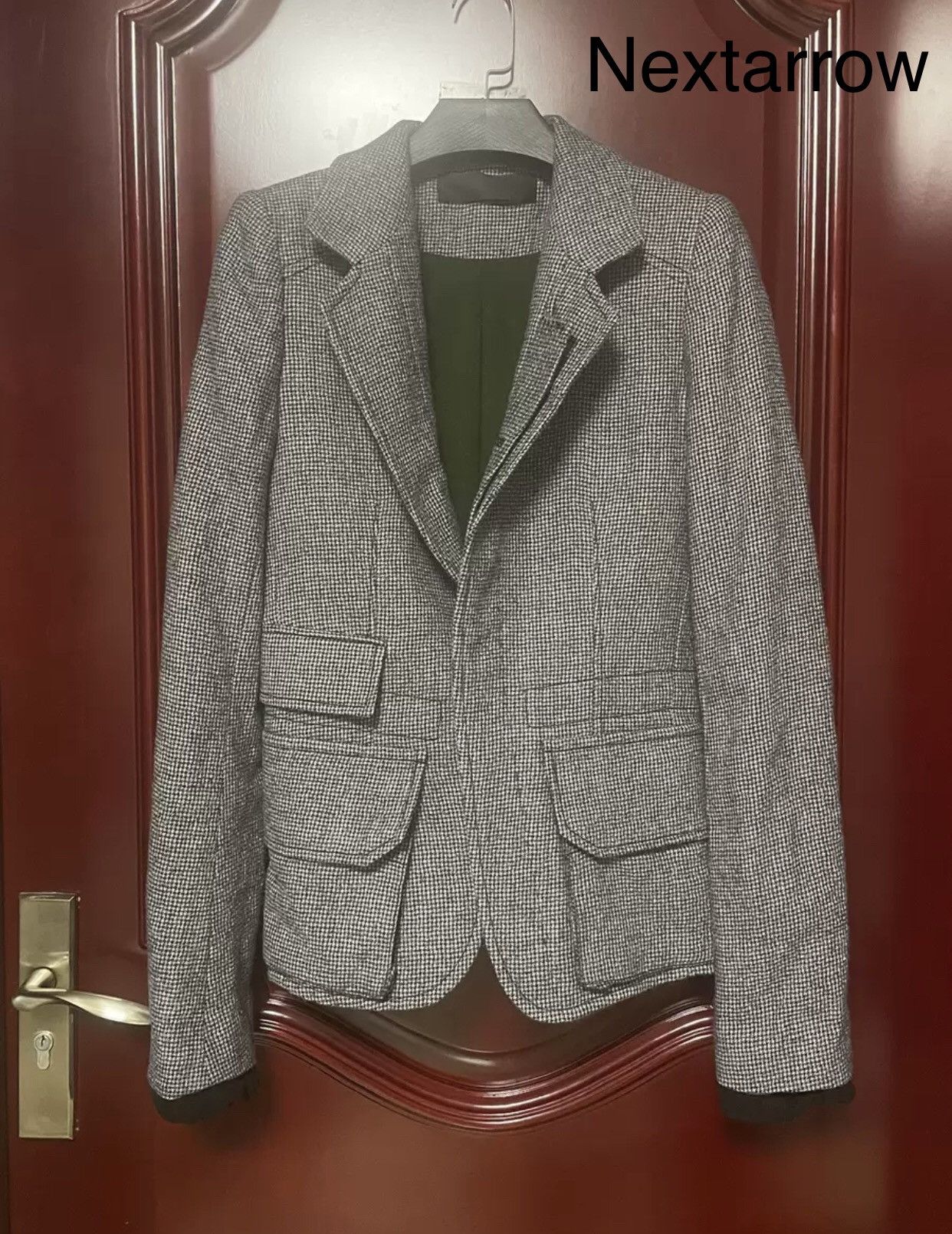 Haider Ackermann Haider Ackermann Asymmetric Suit Jacket 2412-Nextarrow Size XS / US 0-2 / IT 36-38 - 1 Thumbnail