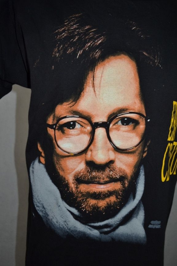 Band Tees × Vintage Vintage 1992 Eric Clapton UK Tour Graphic Tee T-shirt Size US L / EU 52-54 / 3 - 11 Thumbnail