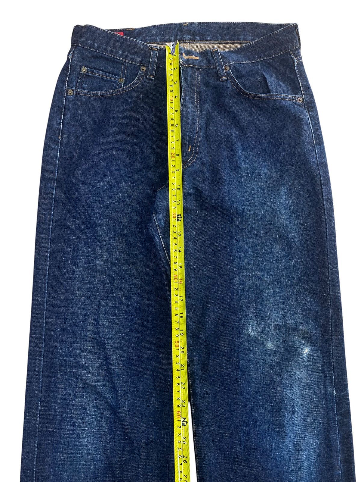 Edwin Vintage Edwin Dark Blue Wash Style Loose Jeans Size US 32 / EU 48 - 6 Thumbnail