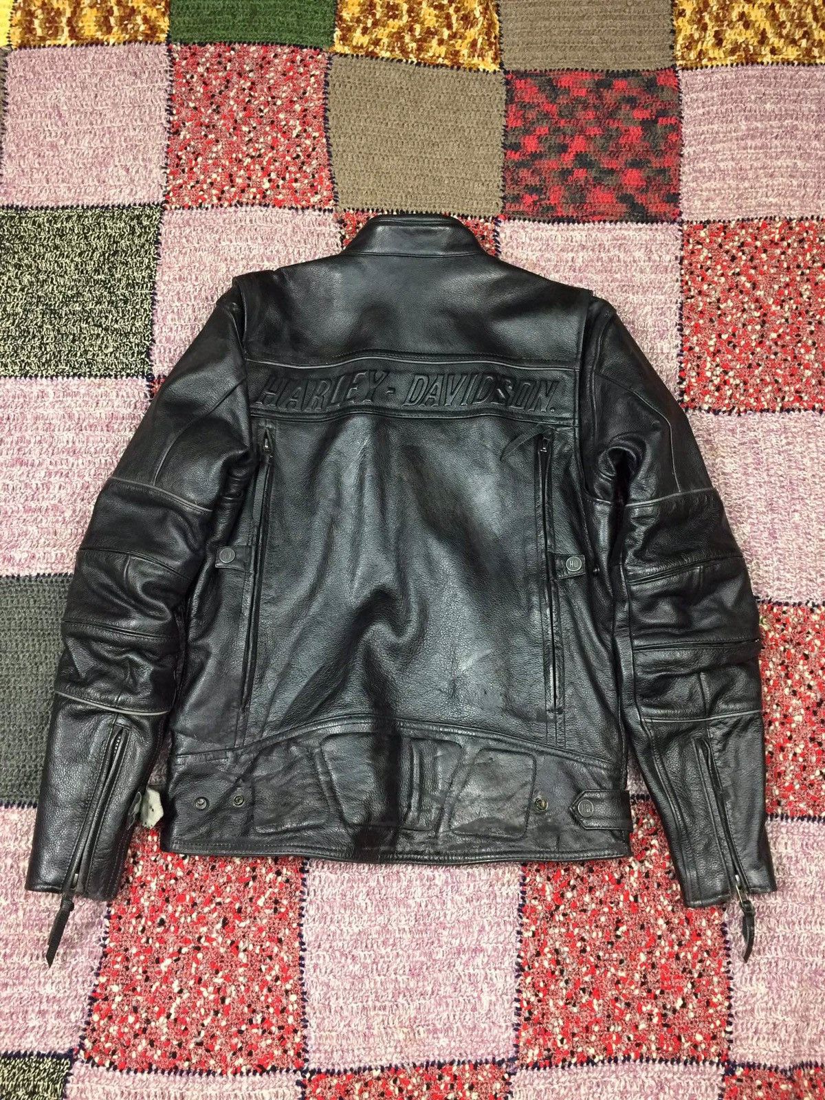 Harley Davidson Harley Davidson Black Leather Jacket Size US S / EU 44-46 / 1 - 14 Thumbnail