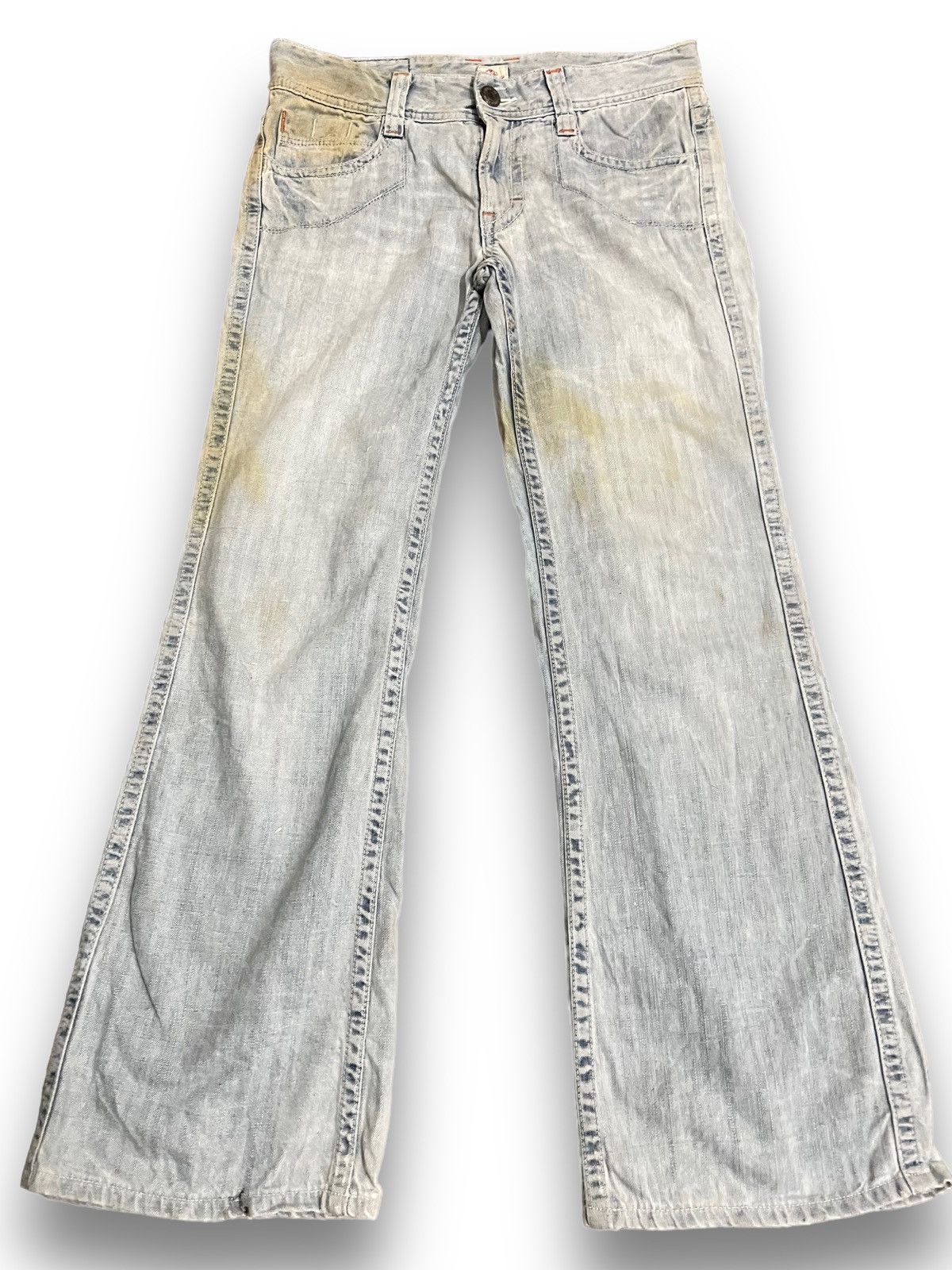 Japanese Brand Vintage C17 Flare Denim Size US 31 - 1 Thumbnail
