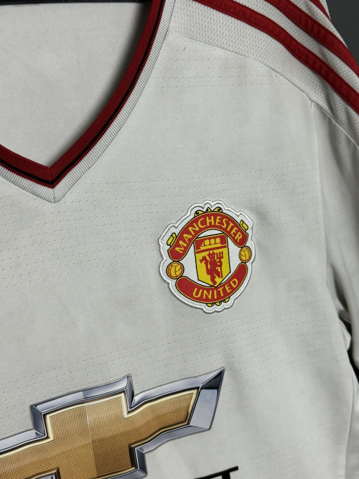 Adidas Manchester United 15/16 Away Football Long Sleeve Jersey Size US XL / EU 56 / 4 - 8 Thumbnail