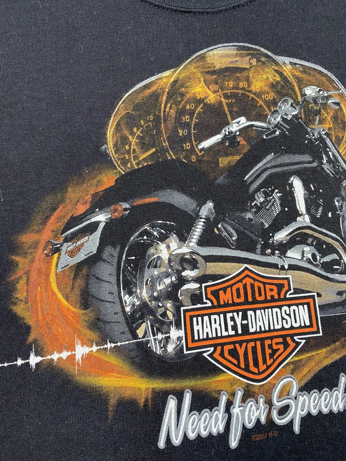 Hanes Harley Davidson rare T Shirt Oman Muscat Sultanate men Black Size US L / EU 52-54 / 3 - 8 Thumbnail