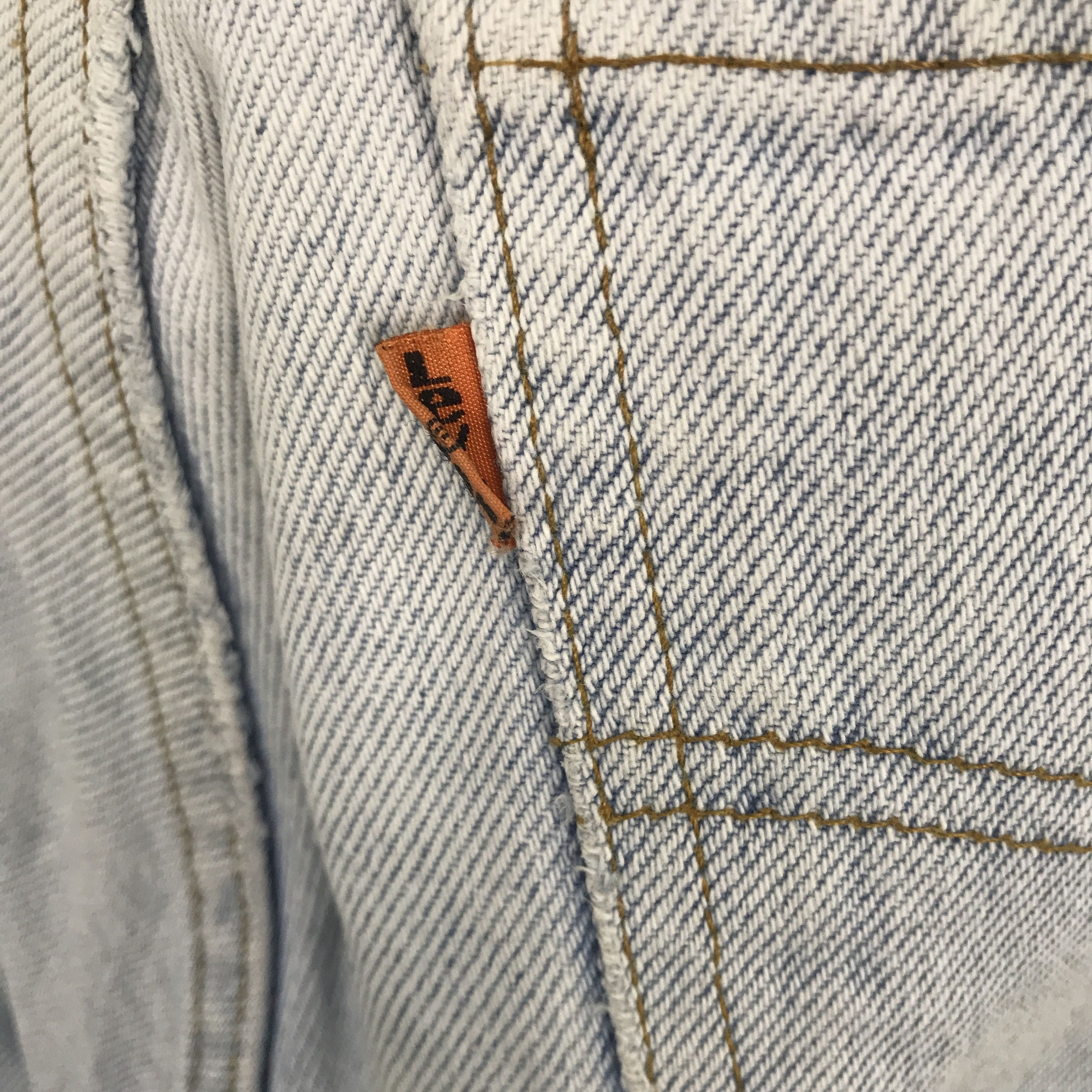 Levi's Rare Levi's Orange Tag Distressed Denim Jeans Size US 27 - 14 Thumbnail