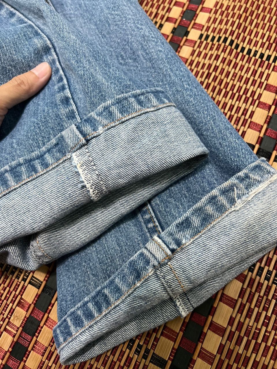 Levi's Vintage 80s Levis 517 Orange tab Flare Denim Jeans Size US 29 - 11 Thumbnail