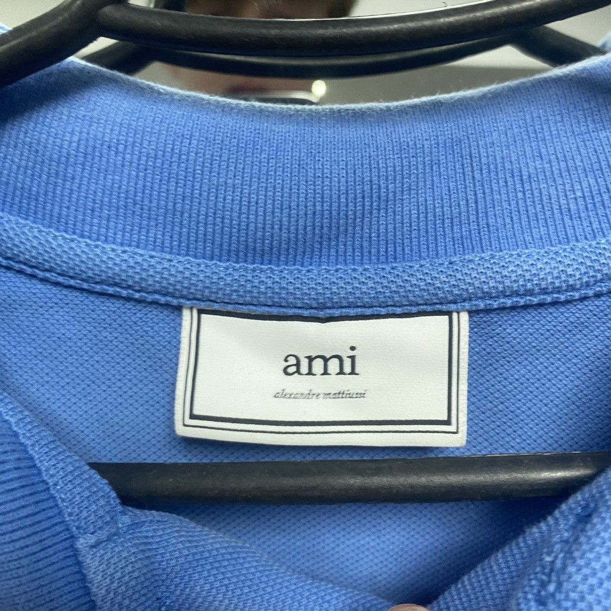 AMI Ami Polo Shirt Small Logo Tee Size US L / EU 52-54 / 3 - 6 Thumbnail