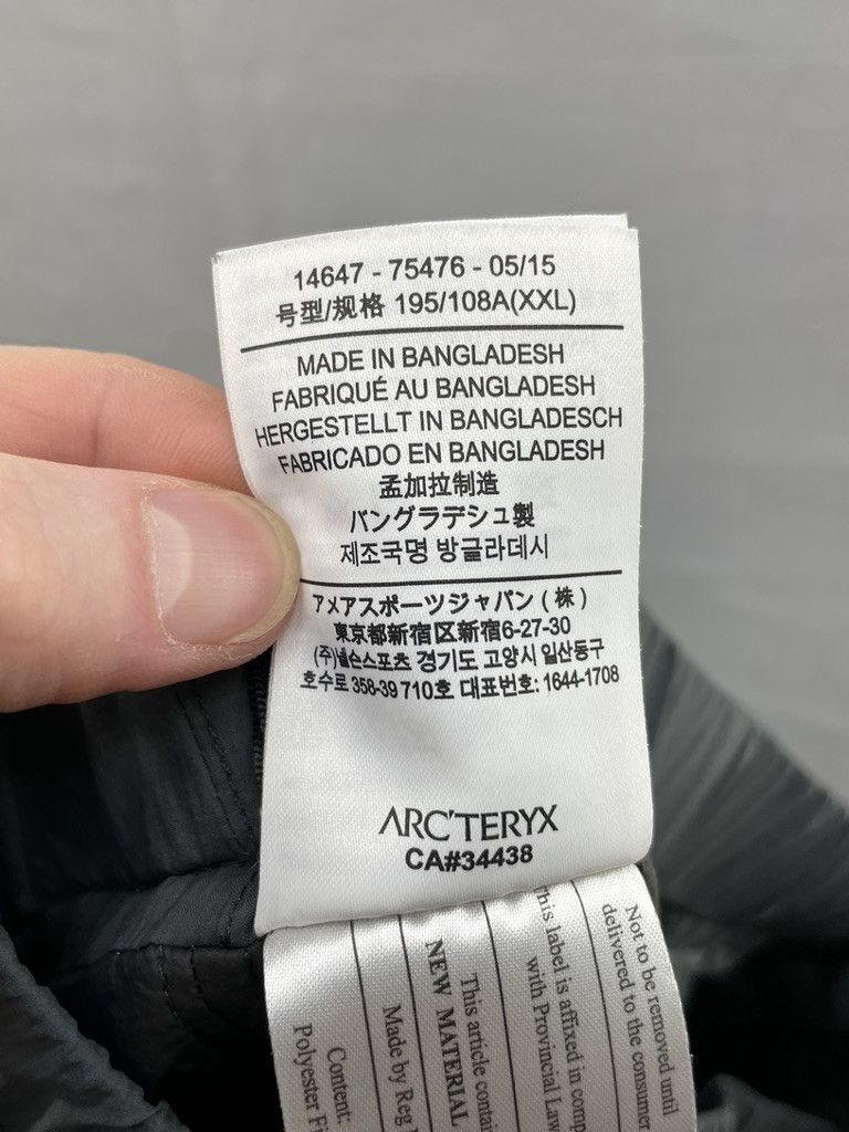 Arc'teryx ARCTERYX LEAF Atom LT Wolf Coreloft Insulted Pants Size US 38 / EU 54 - 18 Thumbnail