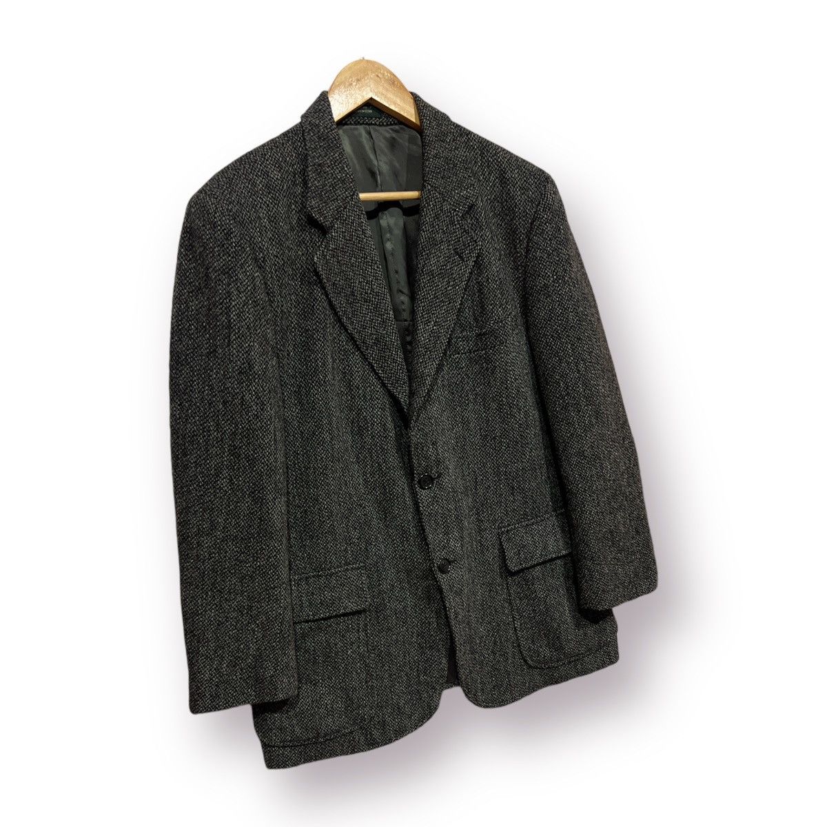 Harris Tweed 🔥 Messenger Blazer Harris Tweed Size 34S - 3 Thumbnail