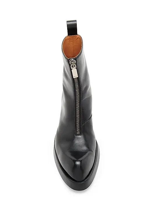 Alexander McQueen os11x0226 Sparrow Leather Boots in Black Size US 8 / EU 41 - 4 Thumbnail