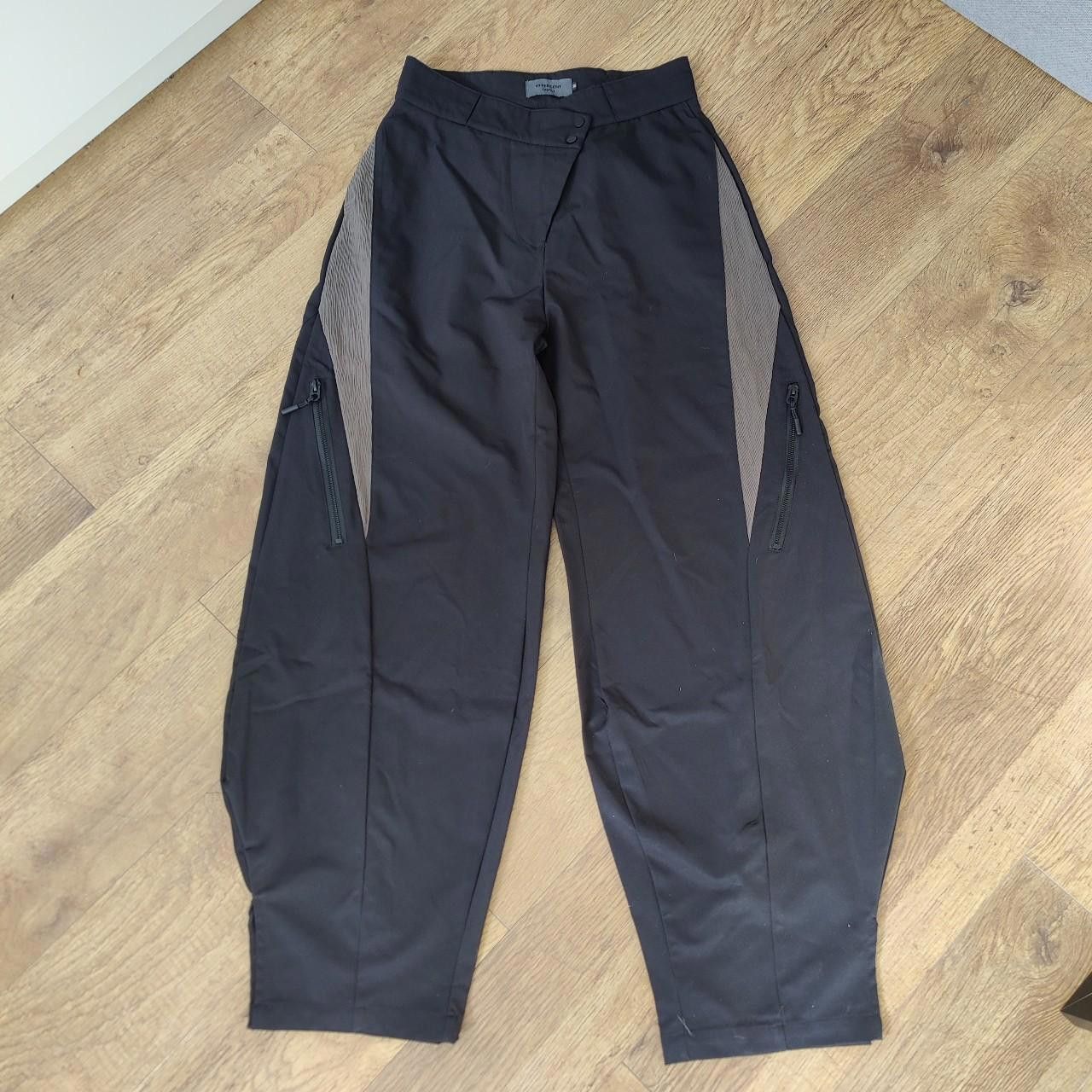 Other 49Percent Black Panelled Spliced Trousers Size US 34 / EU 50 - 6 Thumbnail
