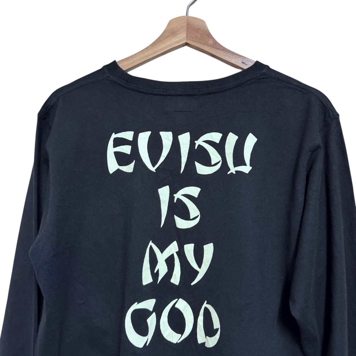 Evisu Evisu Longsleeve Shirt 'Evisu is My God' Size US S / EU 44-46 / 1 - 3 Thumbnail