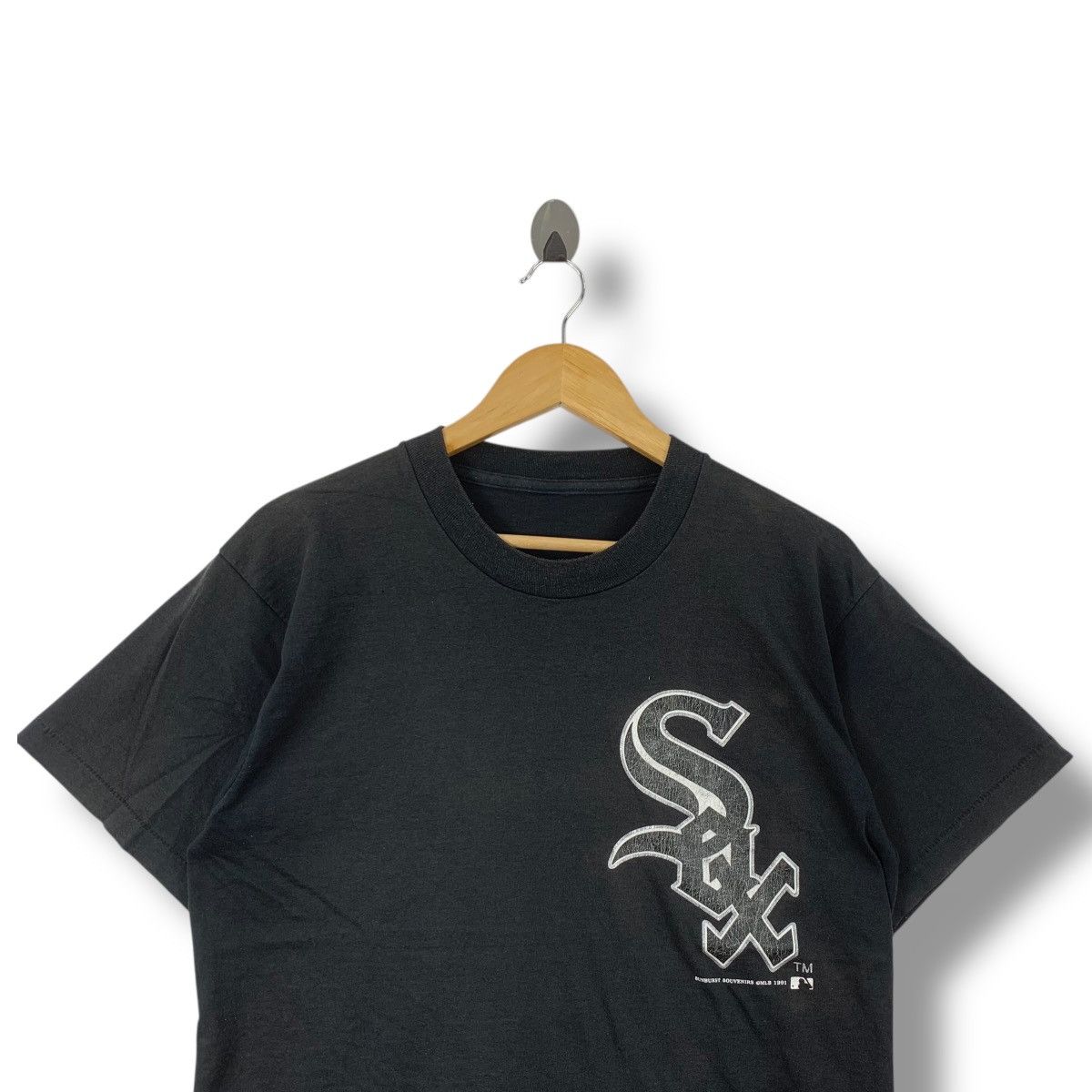 MLB Vintage 90's WHITE SOX Logo Mlb Team Tee Shirt Large Size Size US L / EU 52-54 / 3 - 2 Thumbnail