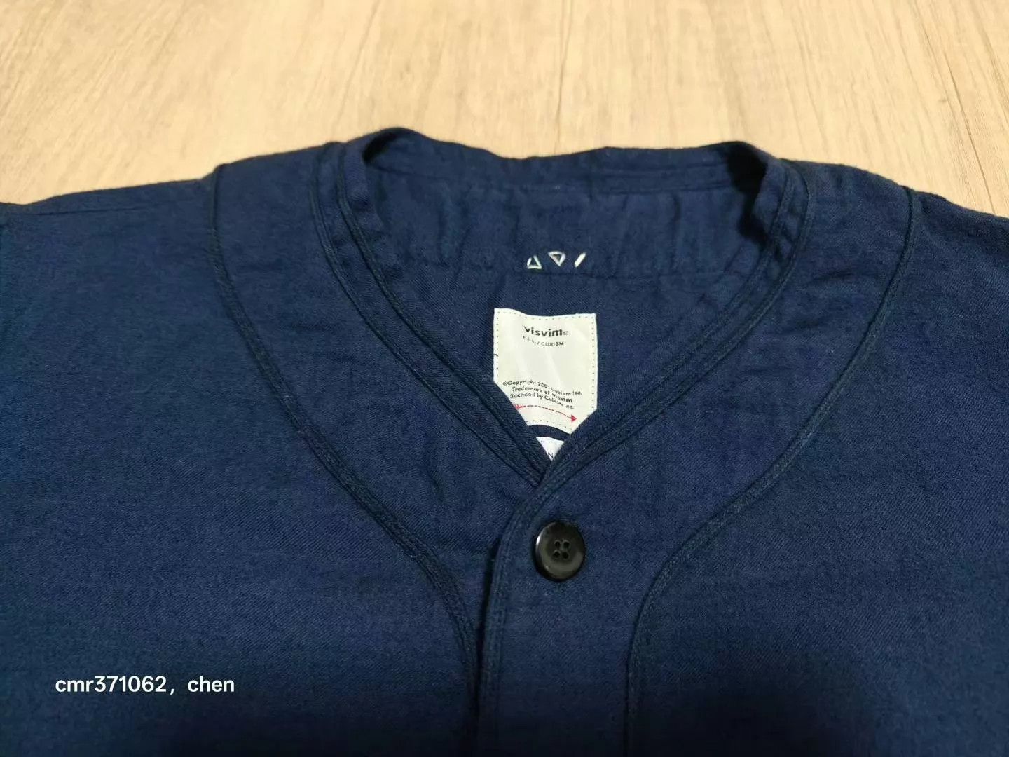 Visvim VISVIM 19AW Embroidered DUGOUT SHIRT Navy 7/8 Sleeve Size 4 Size US XL / EU 56 / 4 - 8 Thumbnail