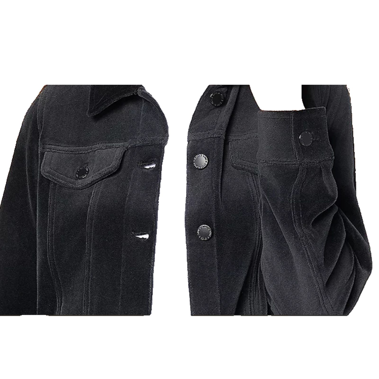 Kim Jones Belle by Kim Gravel Bellour Jean Jacket Black 1X A708469 Size XL / US 12-14 / IT 48-50 - 2 Thumbnail