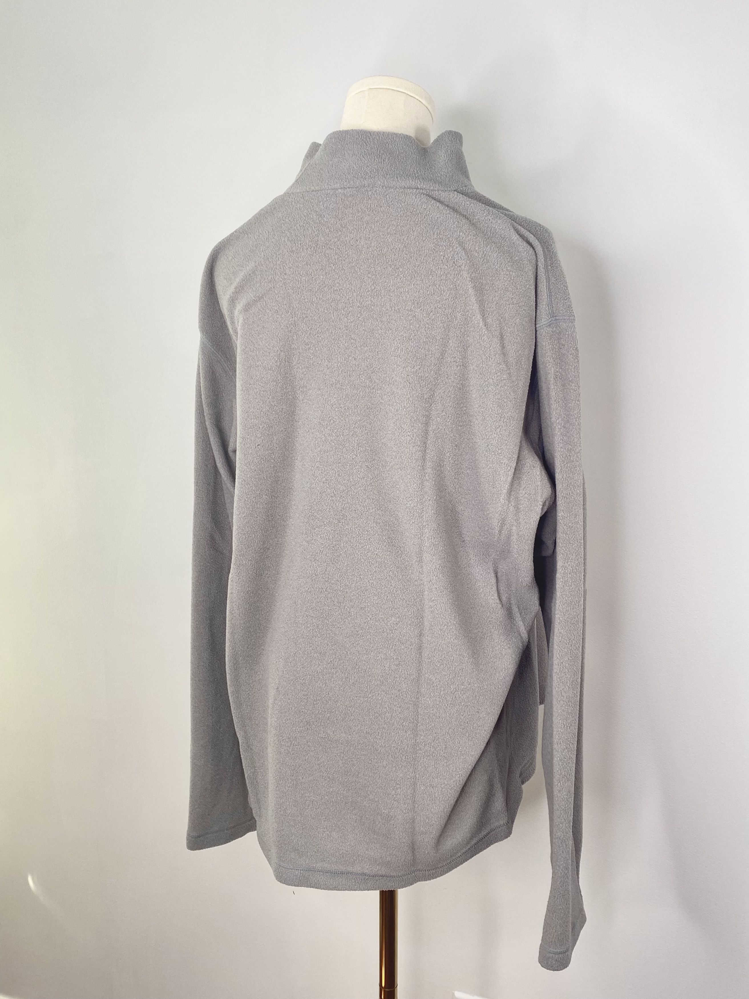 Uniqlo Uniqlo - Gray zip-up fleece sweater Size US L / EU 52-54 / 3 - 2 Thumbnail