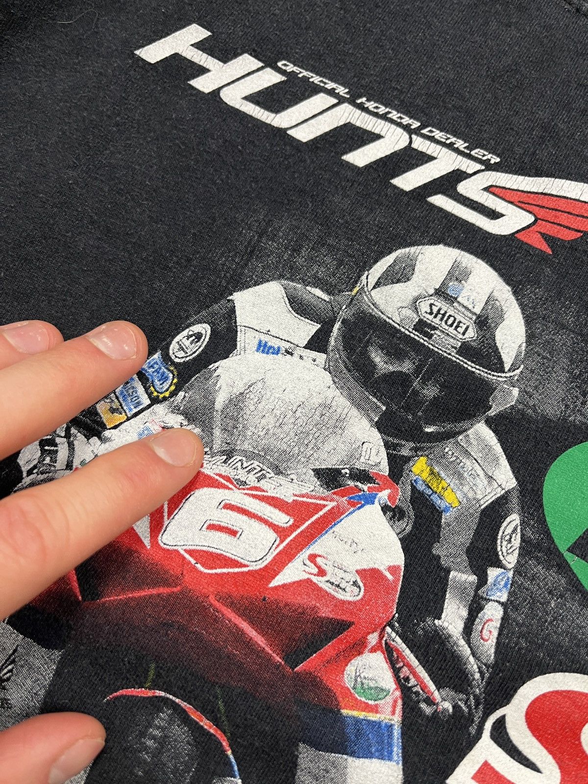 Vintage Vintage MD Racing TT Michael Dunlop Motorcycle T shirt Tee Size US S / EU 44-46 / 1 - 7 Thumbnail