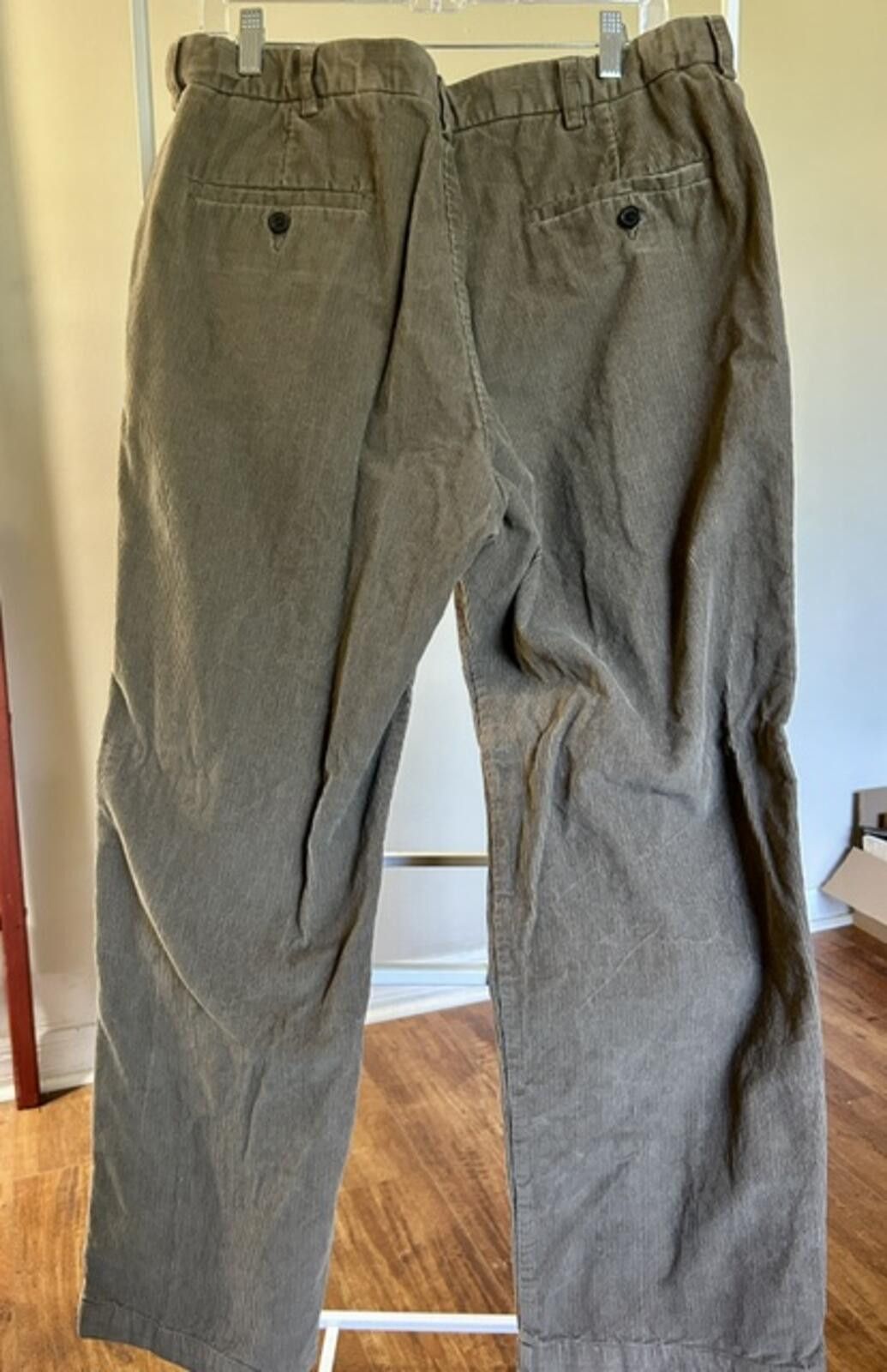 Haggar Haggar Men's Brown Corduroy Casual Pants Size 38x30 Size US 38 / EU 54 - 2 Thumbnail