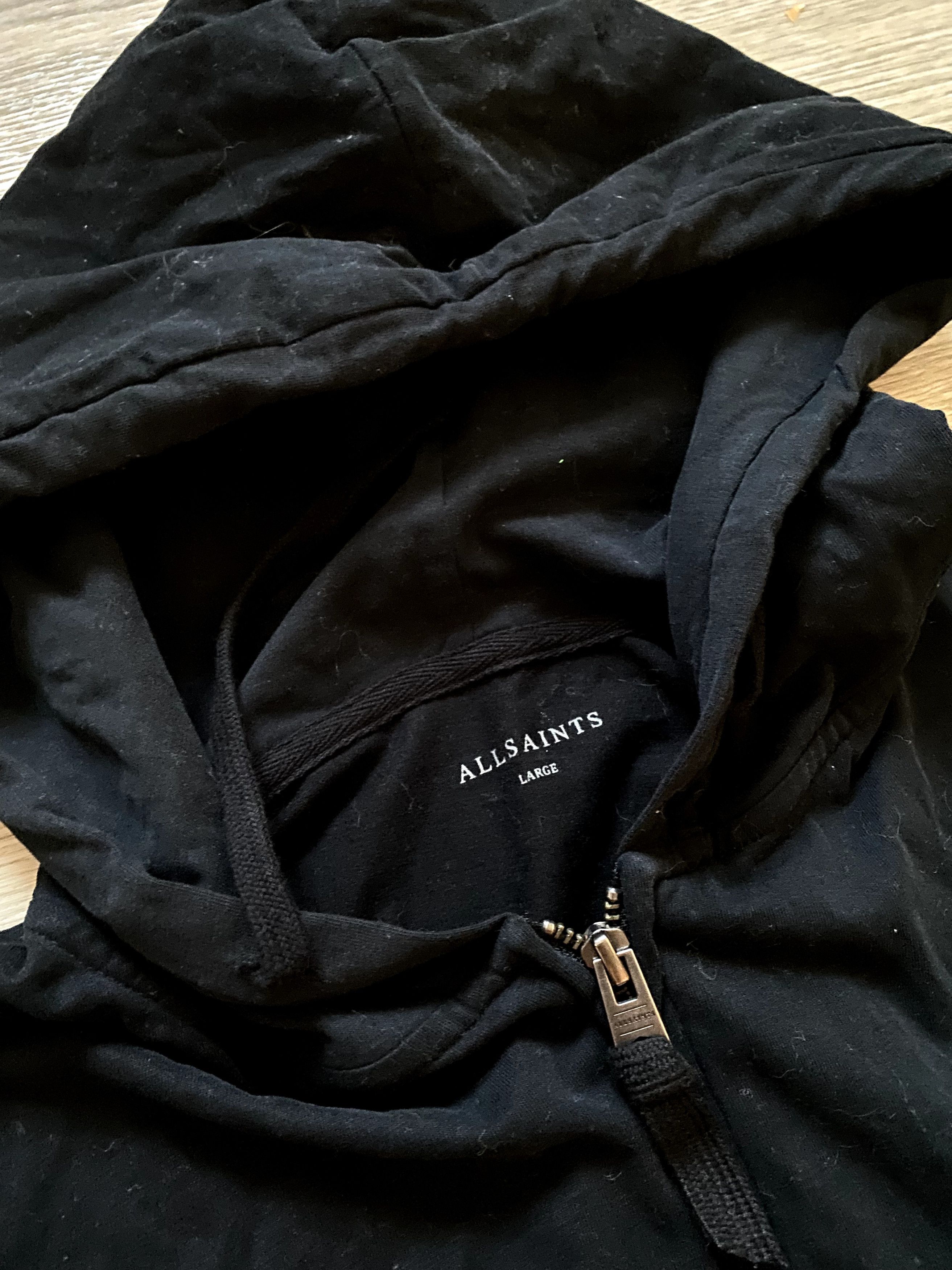 Allsaints × Designer Allsaints Designer Lightweight Hoodie Size M-L Streetwear Size US L / EU 52-54 / 3 - 5 Thumbnail