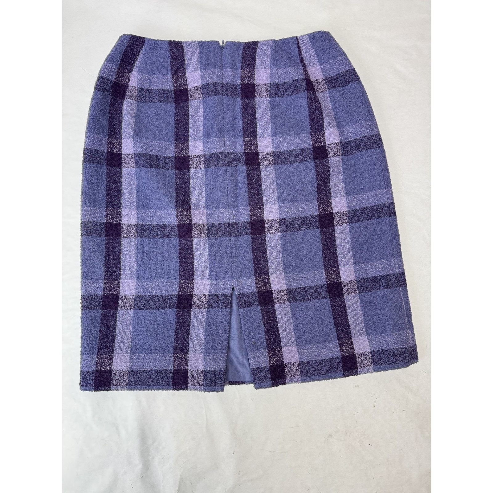 Pendleton Twee Vintage Plaid Pencil Skirt Wool Pendleton 6 Preppy Size 28" / US 6 / IT 42 - 6 Thumbnail
