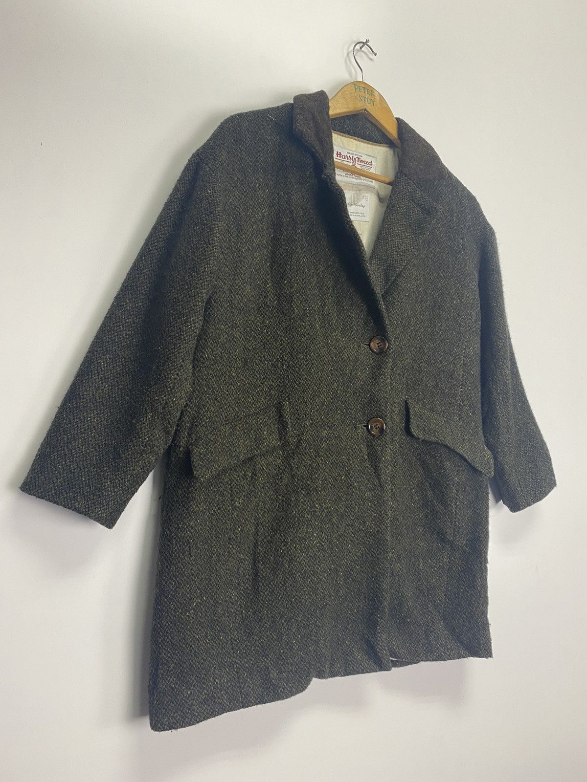 Harris Tweed × Vintage Vintage Hand Woven Harris Tweed Jacket Size US M / EU 48-50 / 2 - 5 Thumbnail