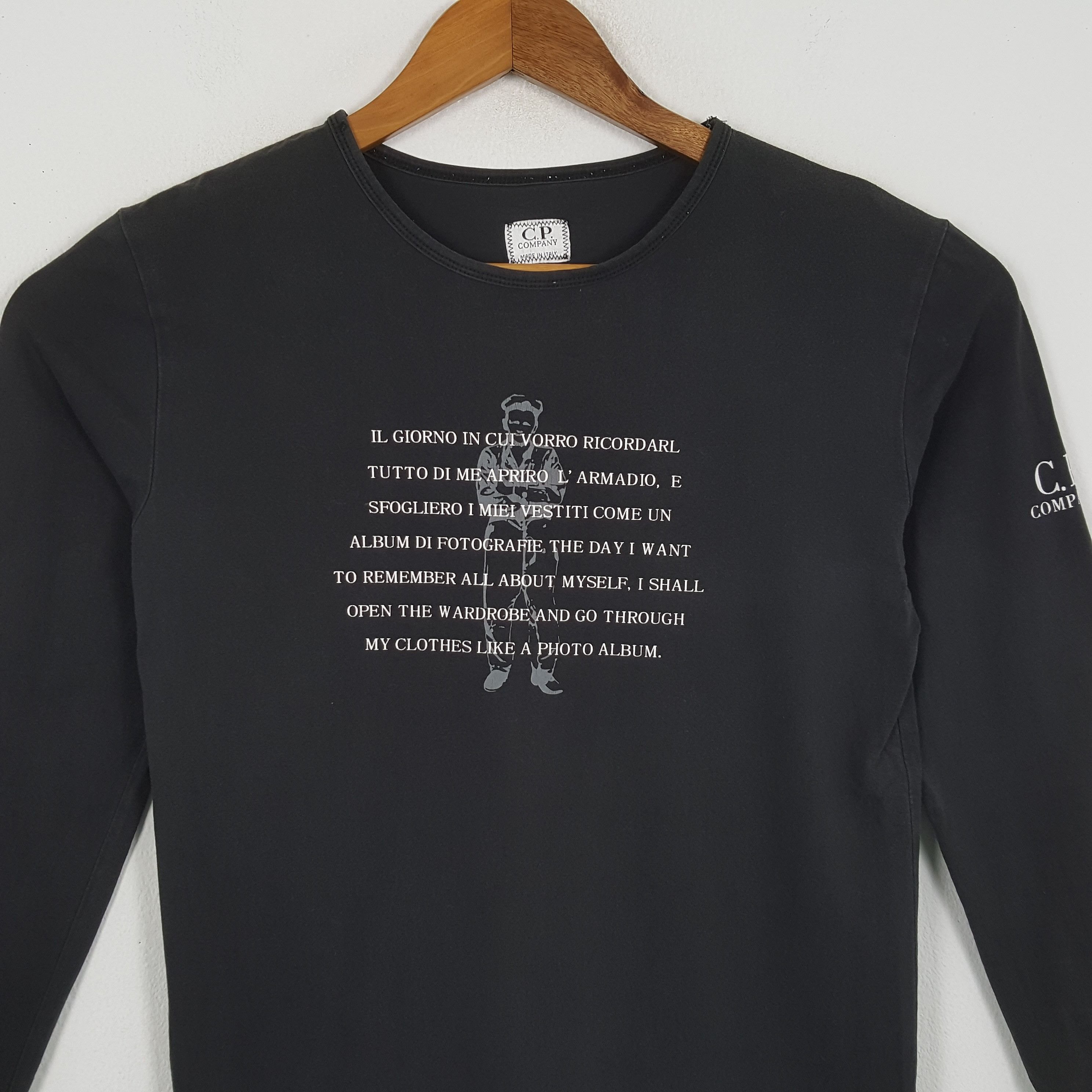 C.P. Company × Vintage Vintage C.P. COMPANY Italian Brand T-Shirt Size S / US 4 / IT 40 - 2 Thumbnail