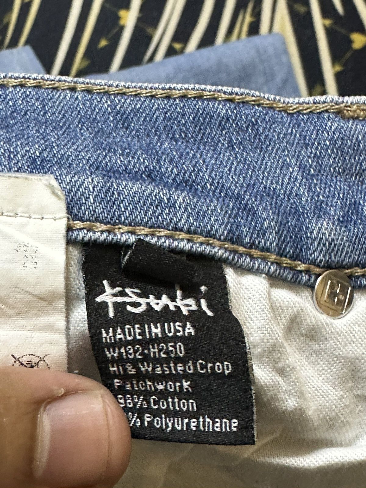 Ksubi Vintage Ksubi Patchwork Embroidded Logo Distressed Denim Size US 28 / EU 44 - 9 Thumbnail