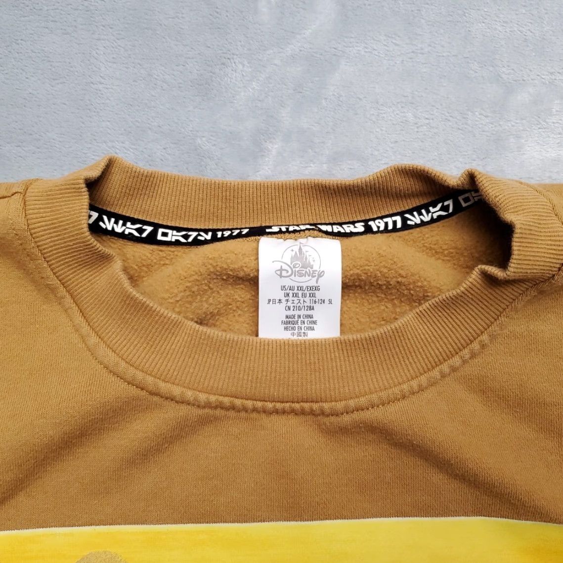 Disney VINTAGE Star Wars Concept Series Sweatshirt Mens 2XL Brown Disney Art Crewneck Pullover Size US XXL / EU 58 / 5 - 5 Thumbnail