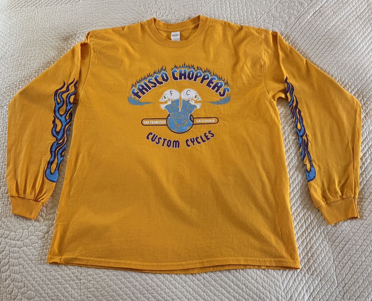 Other Frisco Choppers XL yellow longsleeve - never worn Size US L / EU 52-54 / 3 - 1 Thumbnail