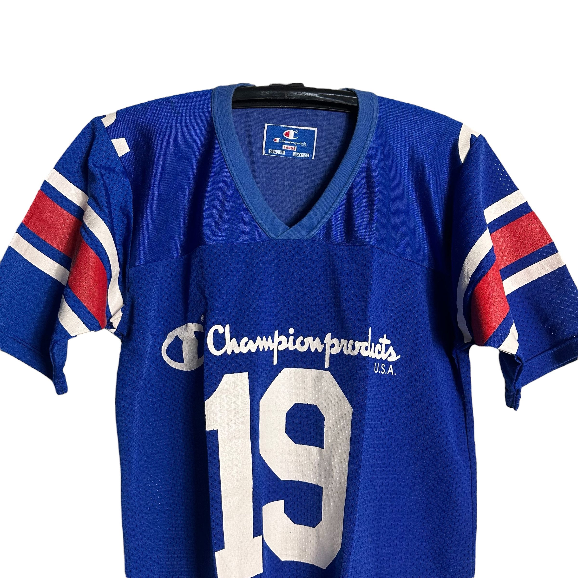 Champion 🔥RARE🔥Vintage Champion USA NFL Football Jersey #19 Size US L / EU 52-54 / 3 - 2 Thumbnail