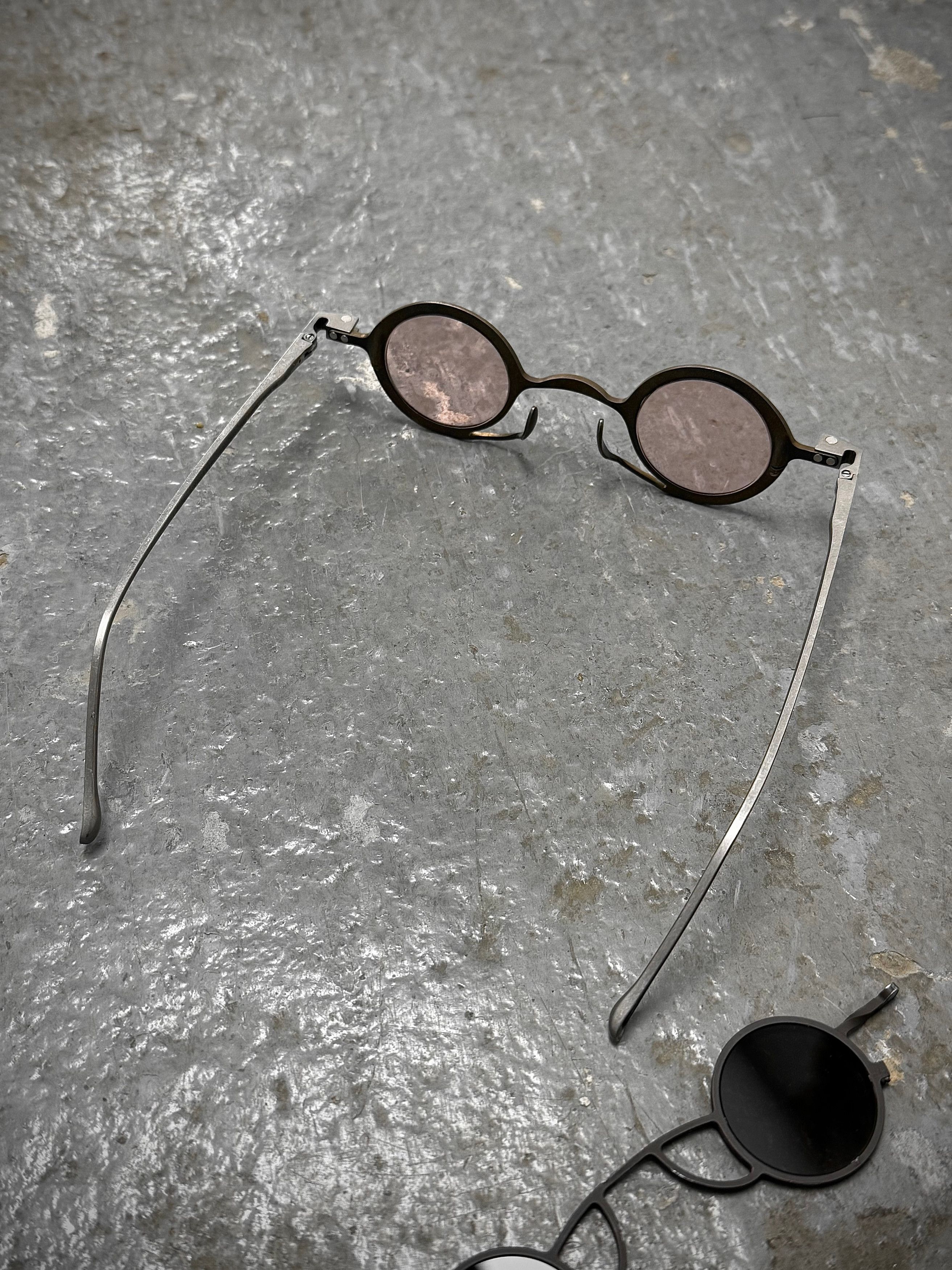 Rigards RIGARDS Titanium Clip-on Sunglasses Rose/Grey Size ONE SIZE - 6 Thumbnail
