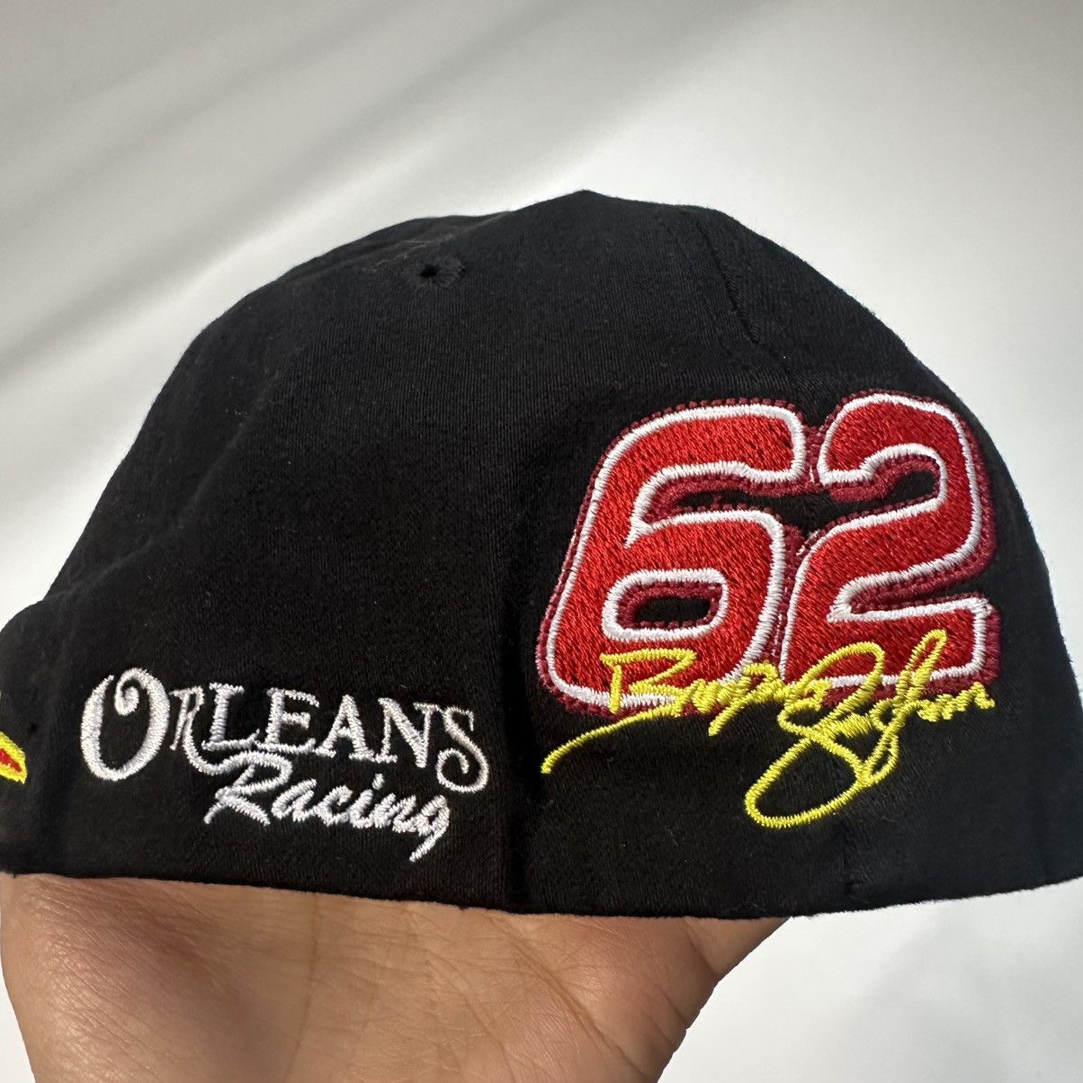 NASCAR 2002 Orleans Racing #62 Brendan Gaughan NASCAR Sample Hat Size ONE SIZE - 6 Thumbnail