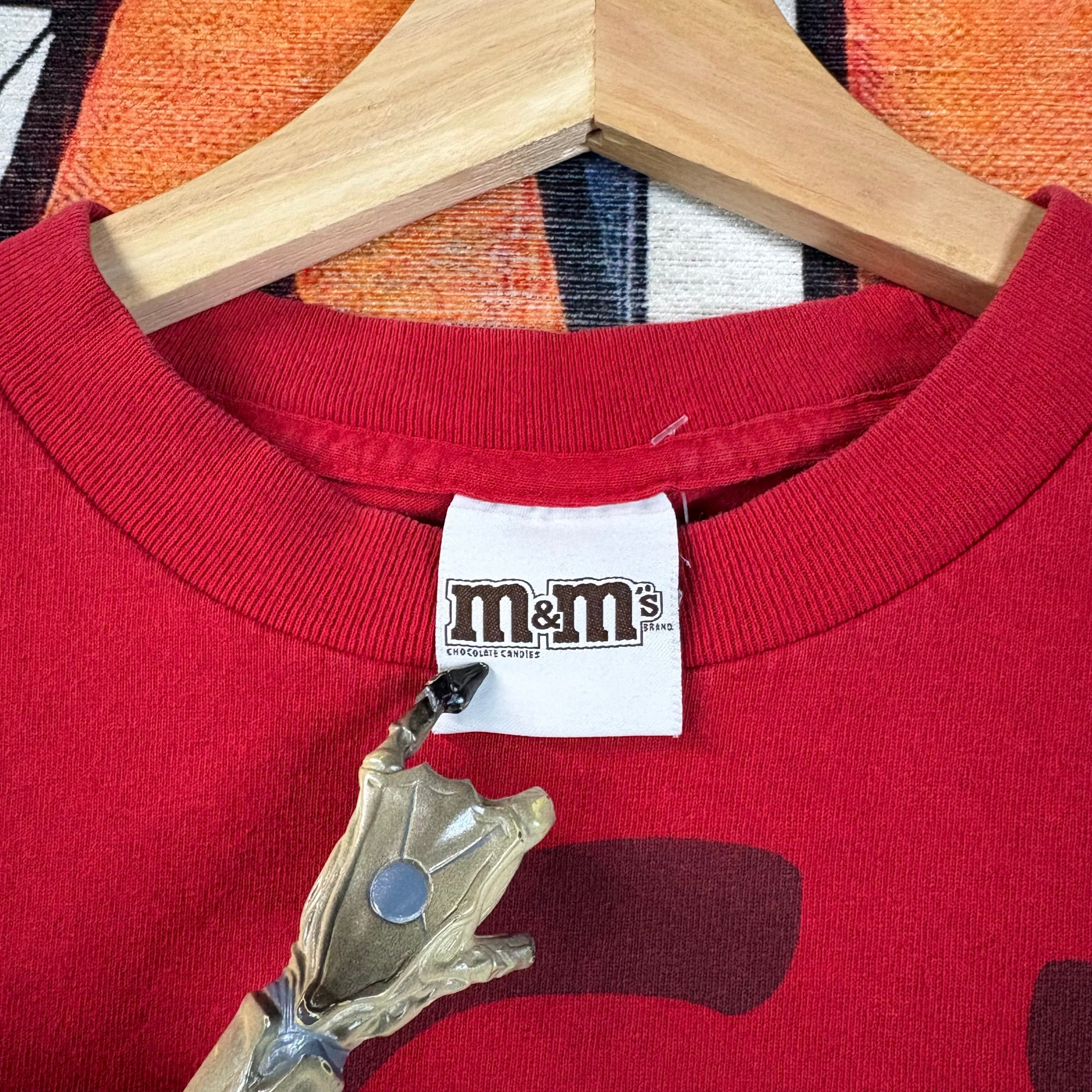 Other Y2K 2009 Red M&M's Candy Character Face Tee Size XL Size US XL / EU 56 / 4 - 2 Thumbnail