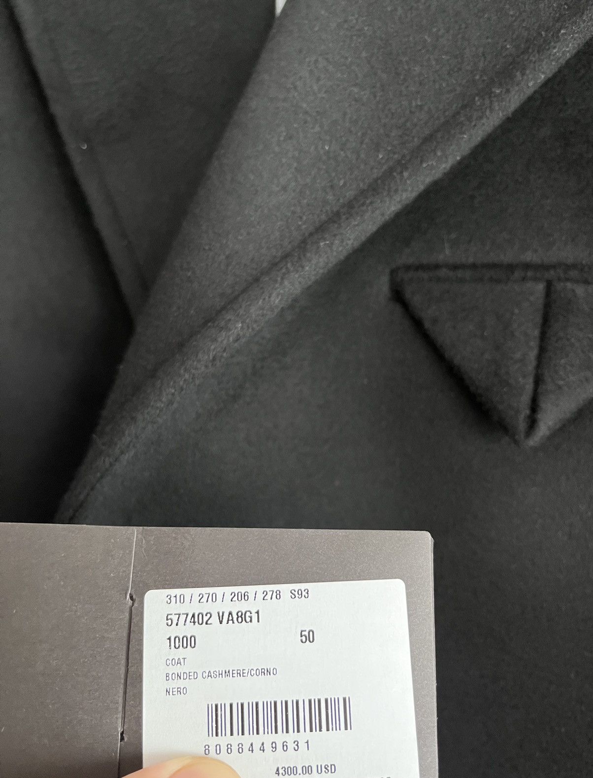Bottega Veneta Bottega by Daniel Lee Super Runway Bonded Cashmere Coat Size US XL / EU 56 / 4 - 2 Thumbnail