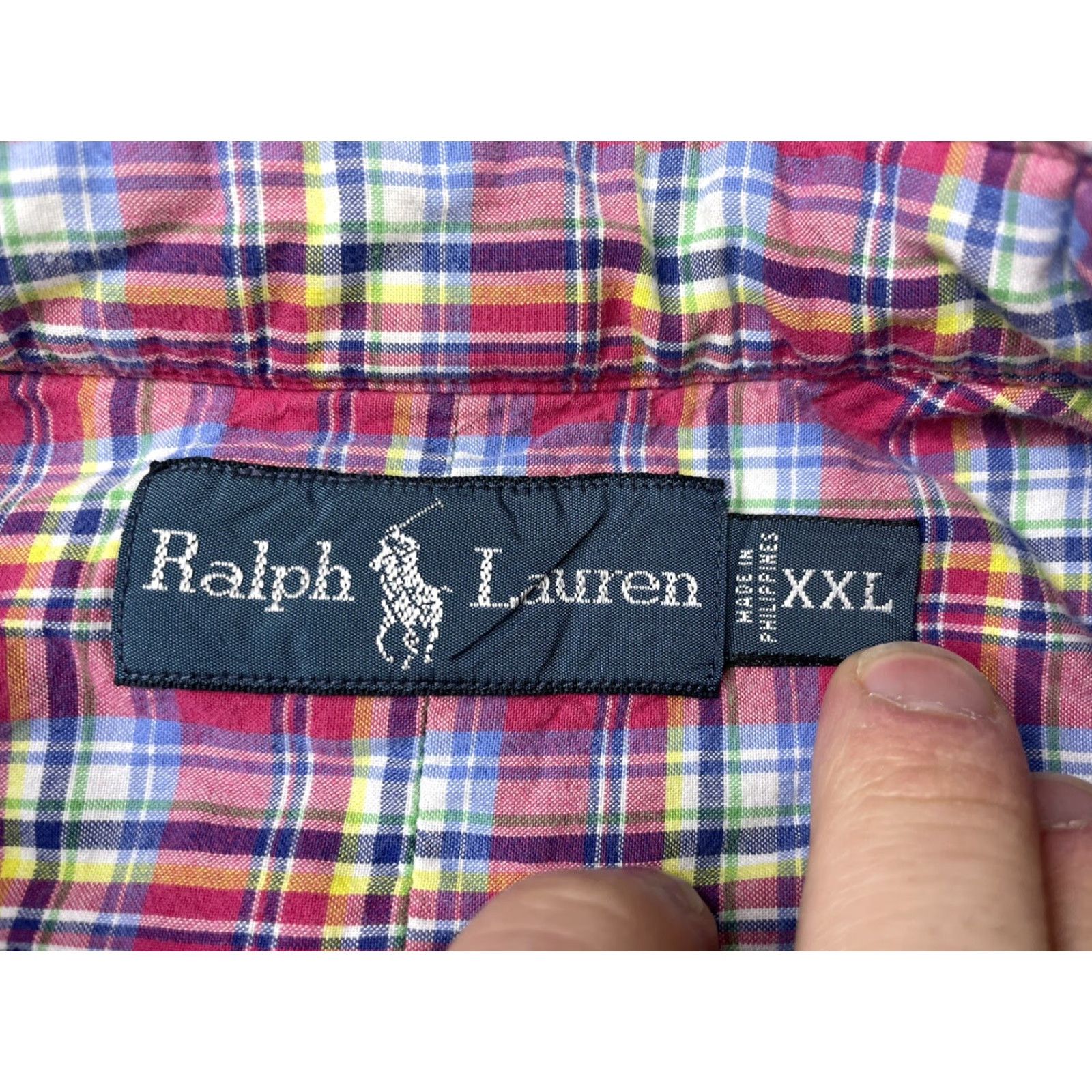 Polo Ralph Lauren Polo Ralph Lauren Plaid Button-Down Shirt Men 2XL Lined Long Sleeve Multicolor Shirt Size US XXL / EU 58 / 5 - 2 Thumbnail