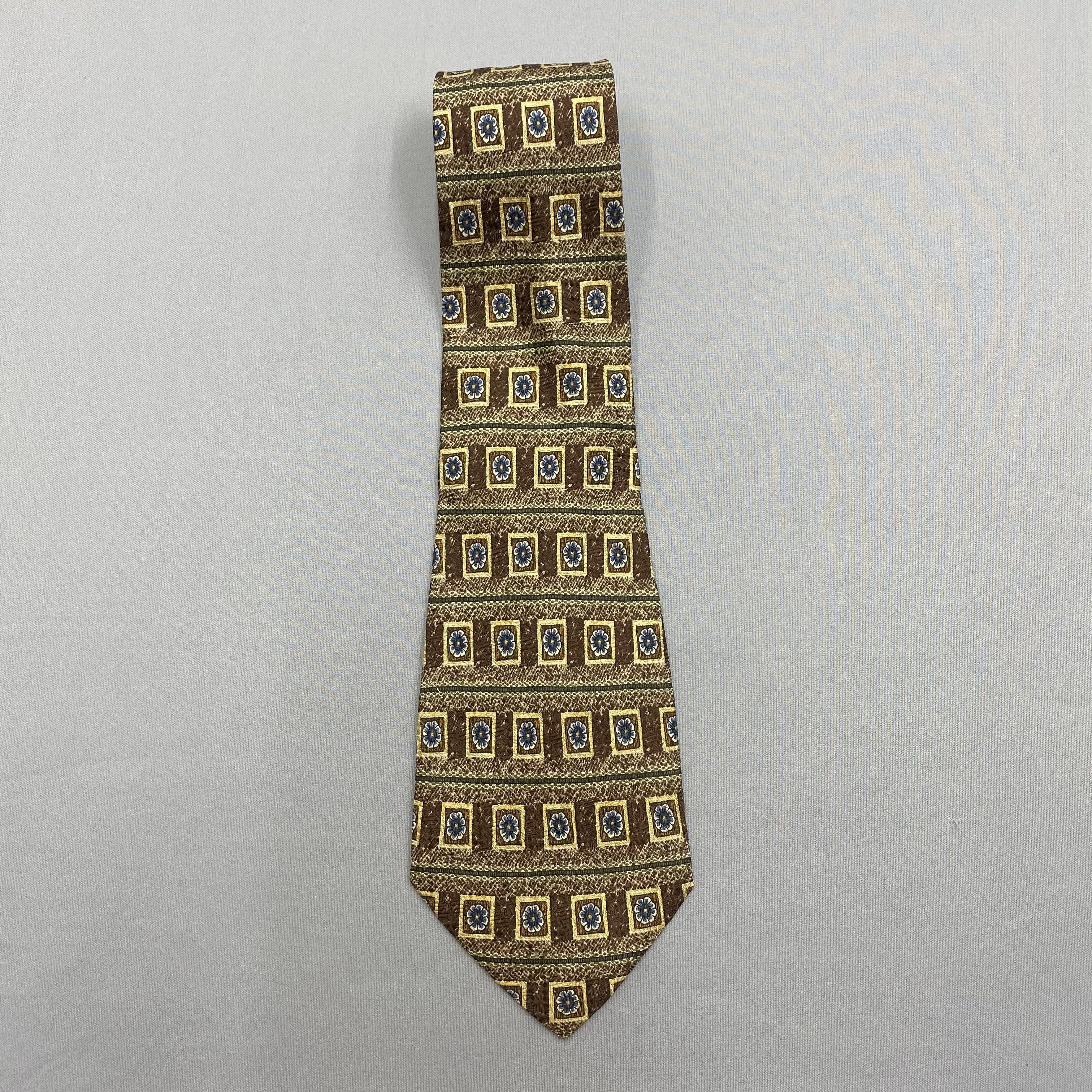 Renoma Vintage Renoma SILK Necktie Cravate Pure Silk Neck Tie Size ONE SIZE - 3 Thumbnail