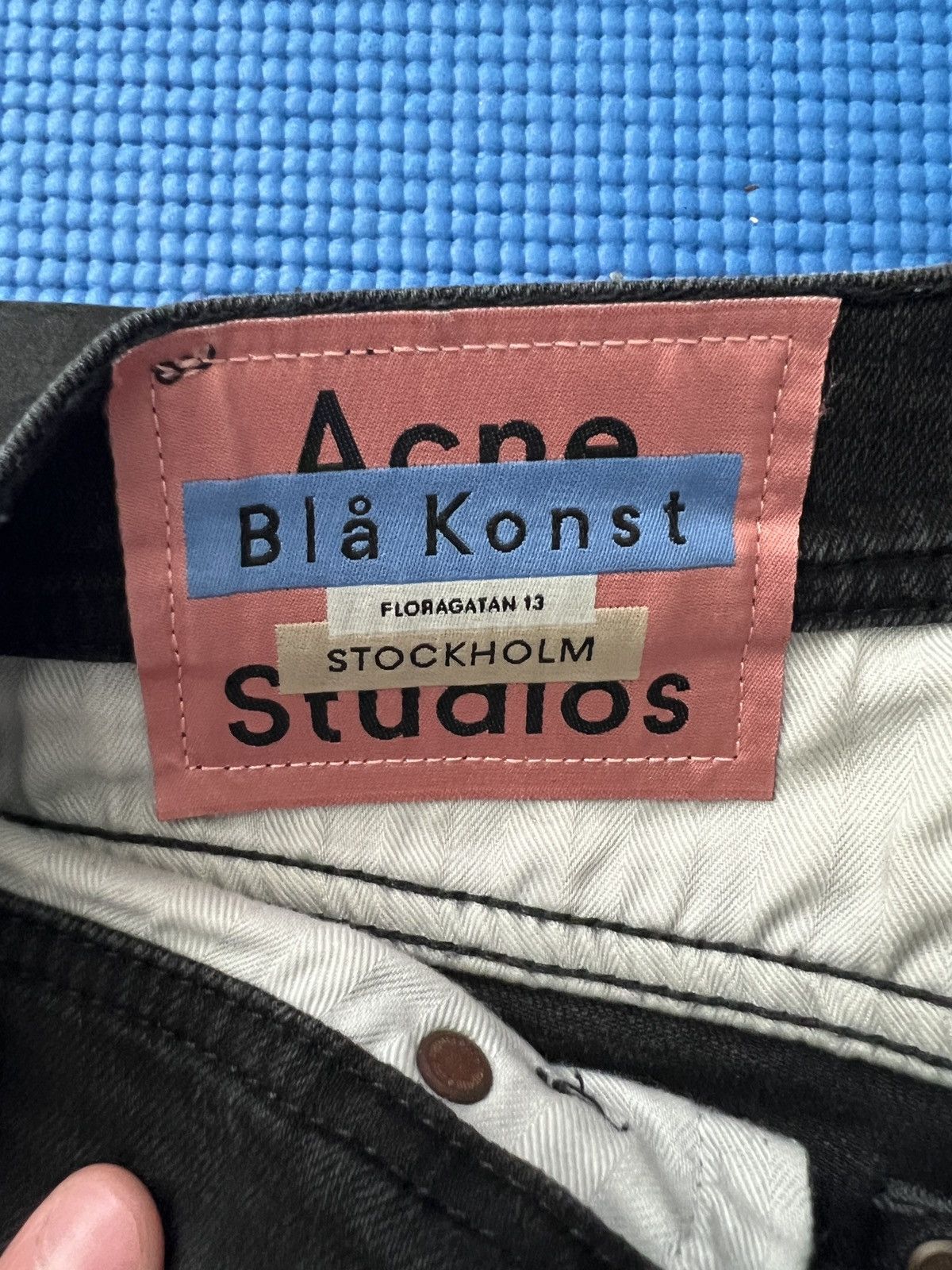 Acne Studios Acne Studios Bla Konst Black Jeans Size US 28 / EU 44 - 2 Thumbnail