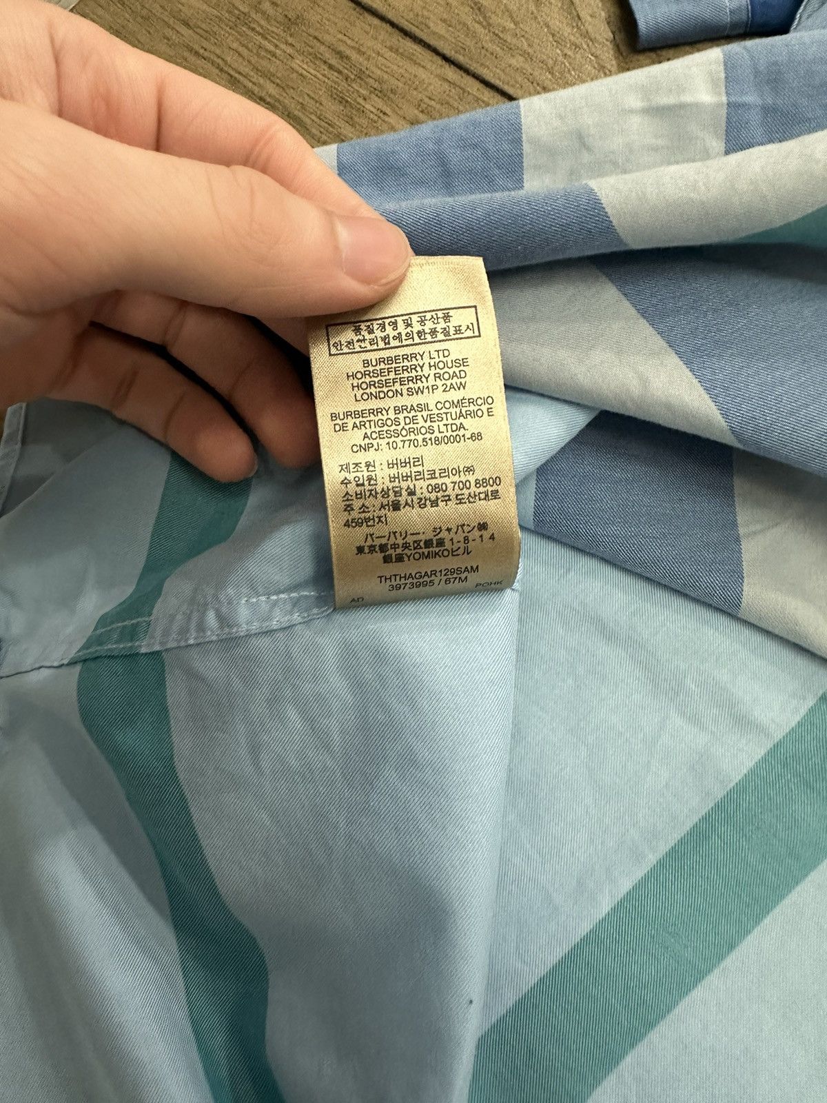 Burberry Burberry novacheck shirt Size US M / EU 48-50 / 2 - 7 Thumbnail