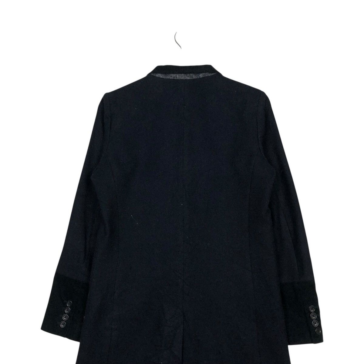 Undercover 🔥RICH BLACK LONG JACKET UNIQLO X UNDERCOVER DOUBLE BREAST Size US M / EU 48-50 / 2 - 12 Thumbnail