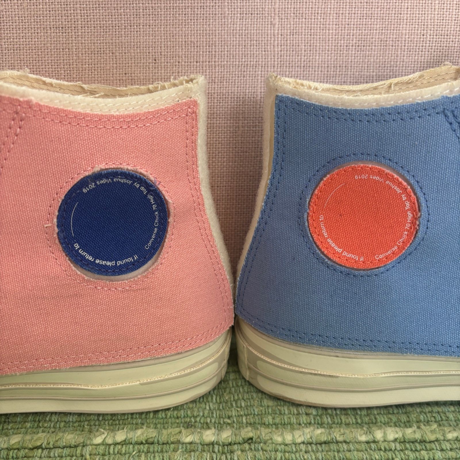 Converse Converse x Joshua Vides Velcro Chucks Shoes Mens 11.5 Size US 11.5 / EU 44-45 - 4 Thumbnail