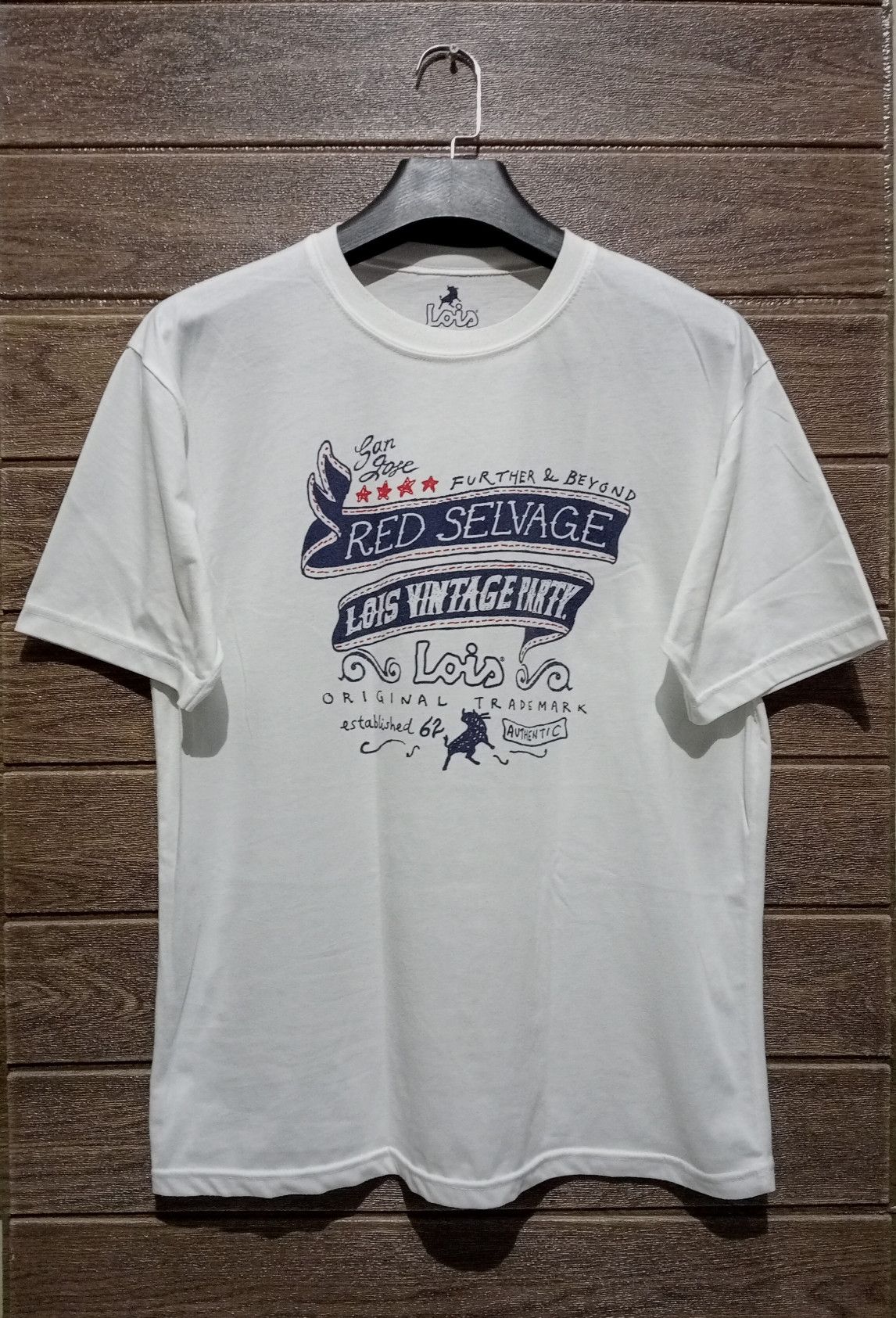 Cowboy Equipment Lois Vintage Party Tee Very Rare Size US L / EU 52-54 / 3 - 1 Thumbnail